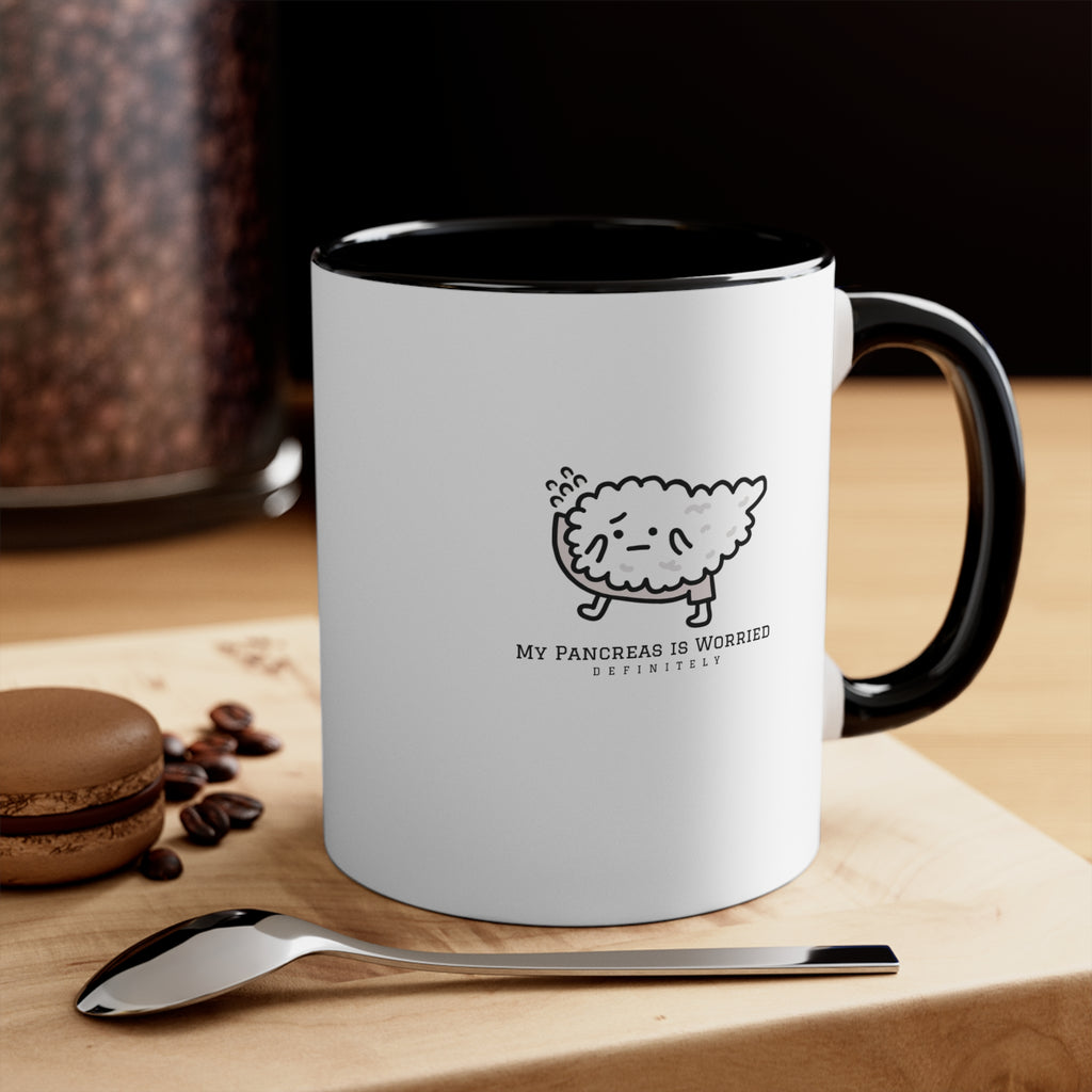 My Pancreas is Worried #2 | 11oz Accent Mug