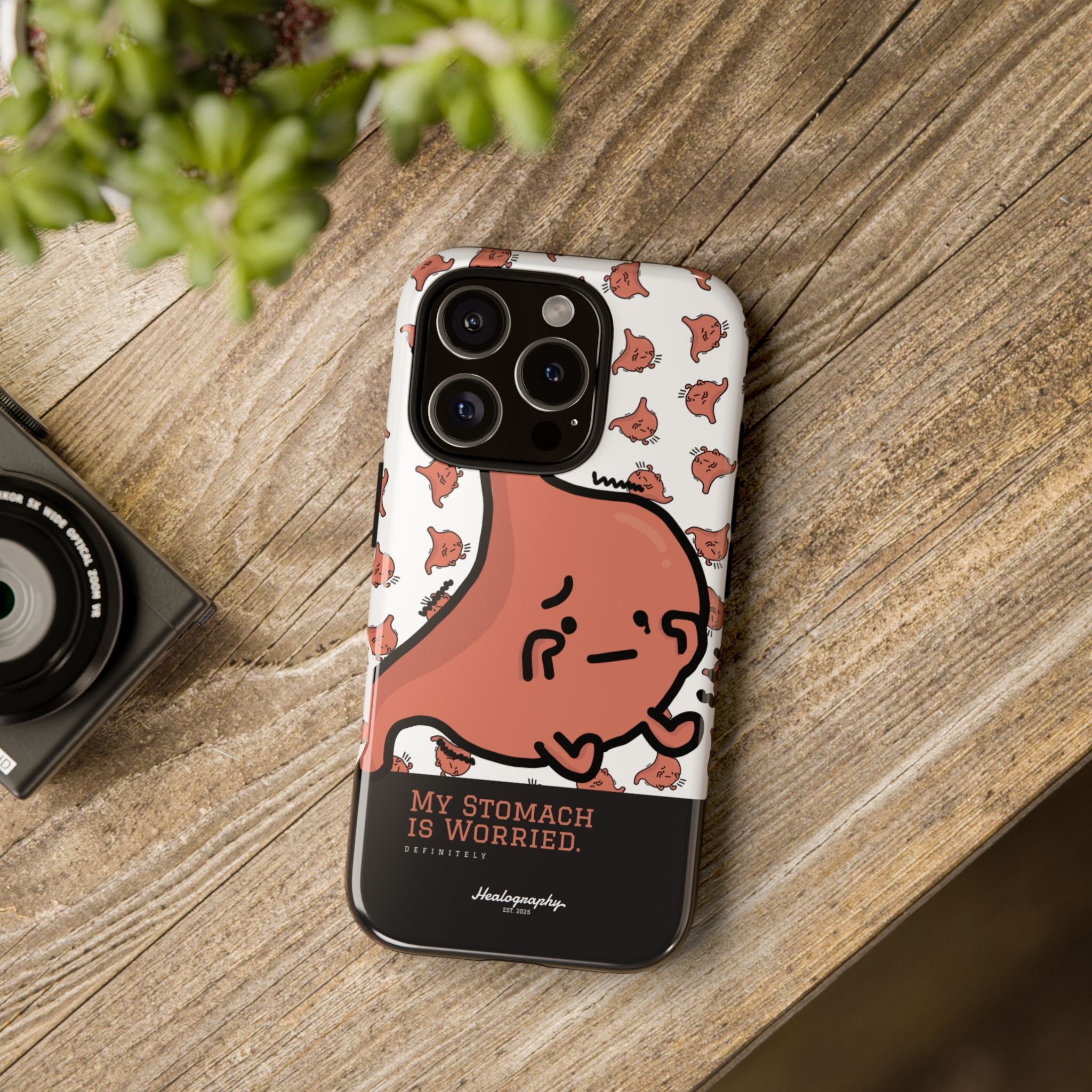 Worried Stomach | Tough iPhone Cases