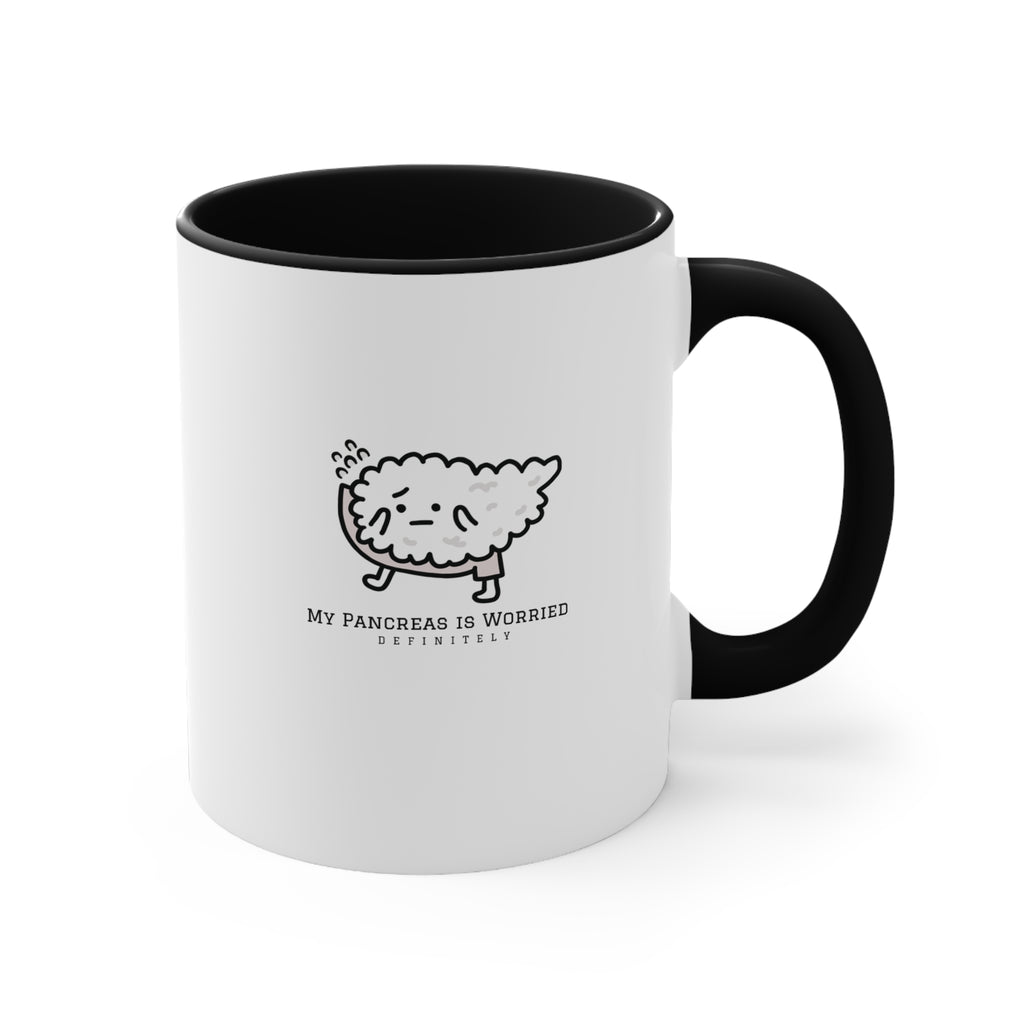 My Pancreas is Worried #2 | 11oz Accent Mug