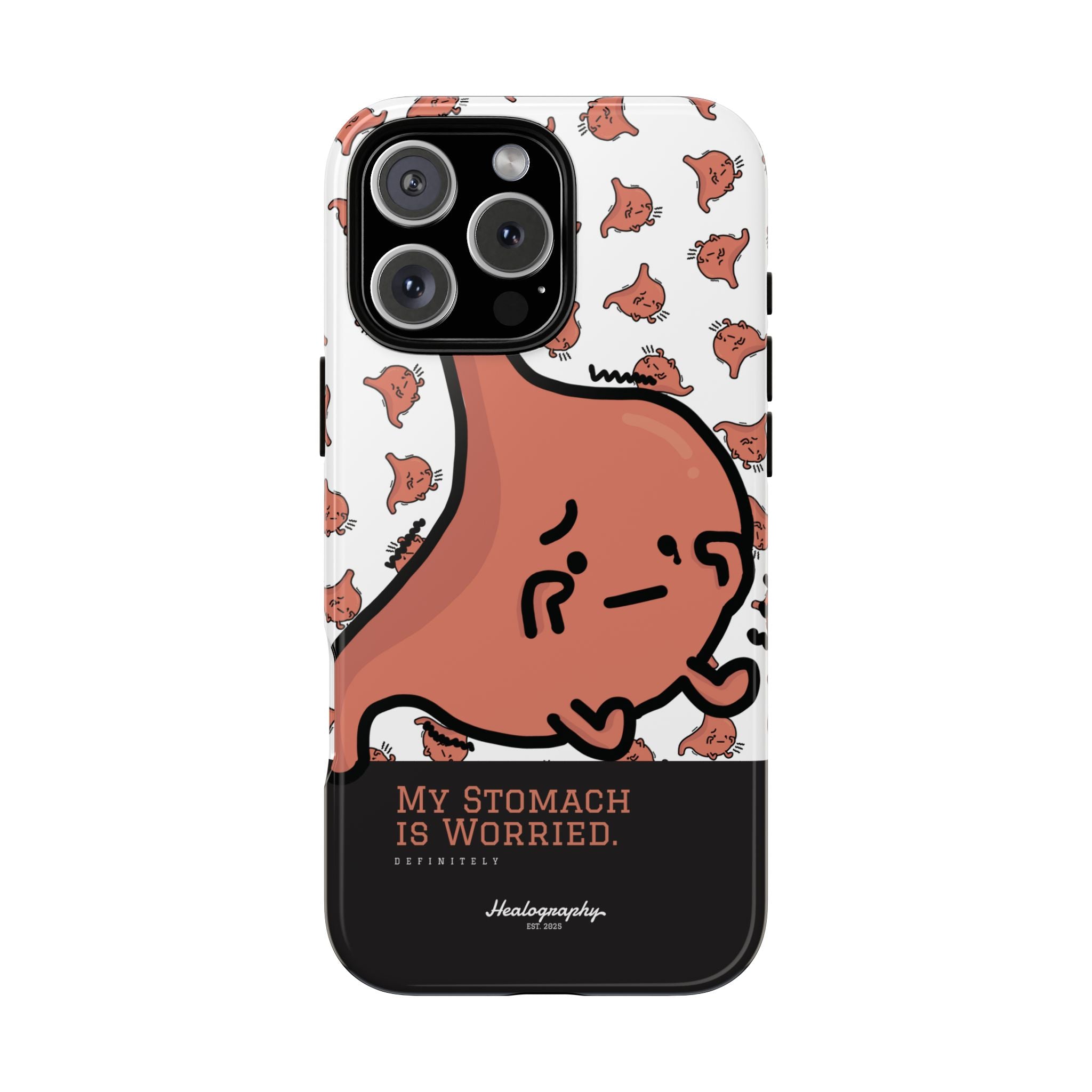 Worried Stomach | Tough iPhone Cases