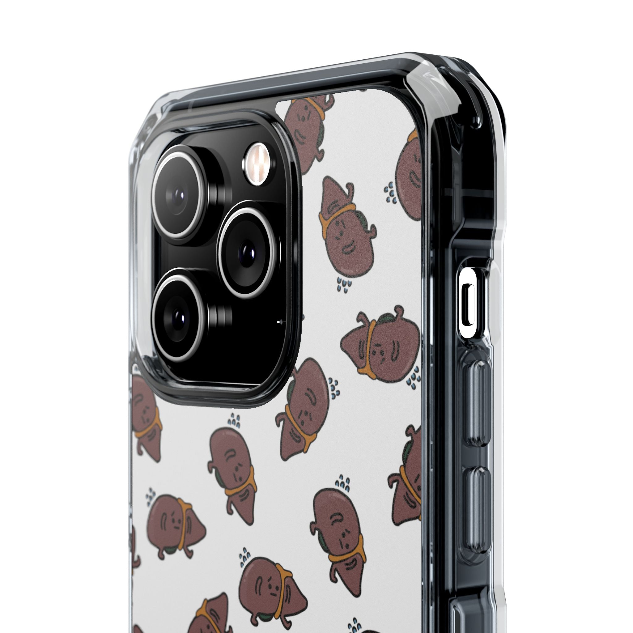 Worried Liver#4 | Magnetic Clear Impact iPhone Case