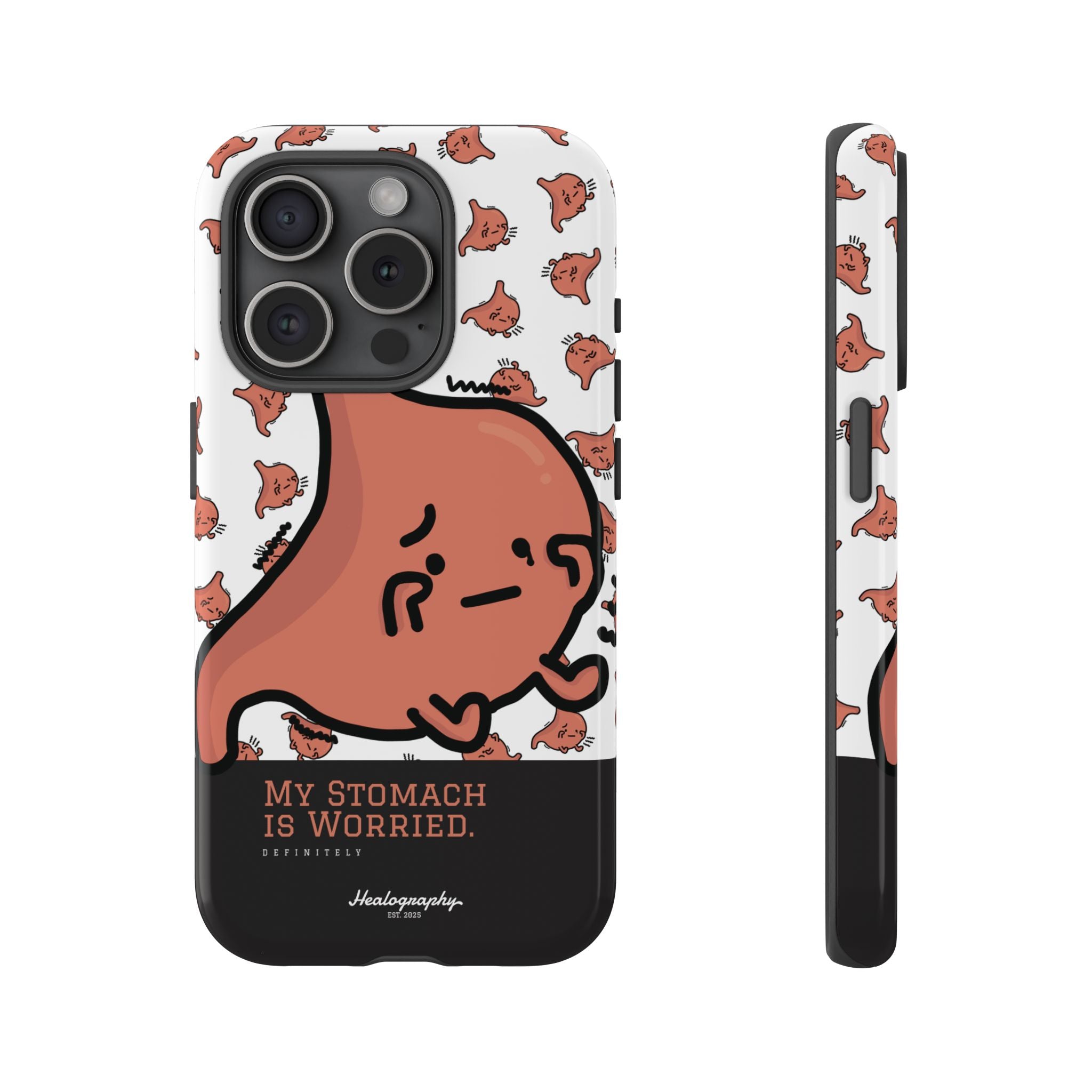 Worried Stomach | Tough iPhone Cases
