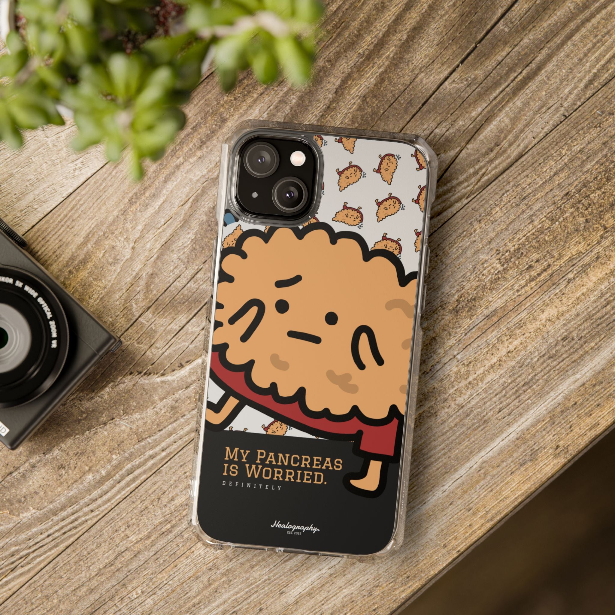 Worried Pancreas#3 | Magnetic Clear Impact iPhone Case