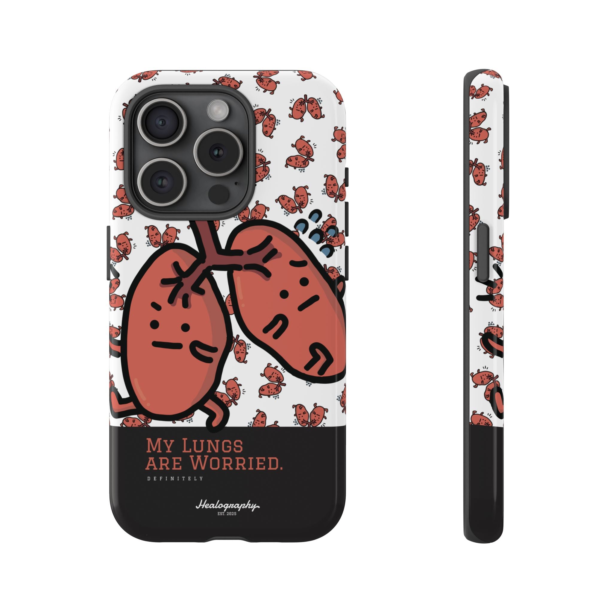 Worried Lungs | Tough iPhone Cases