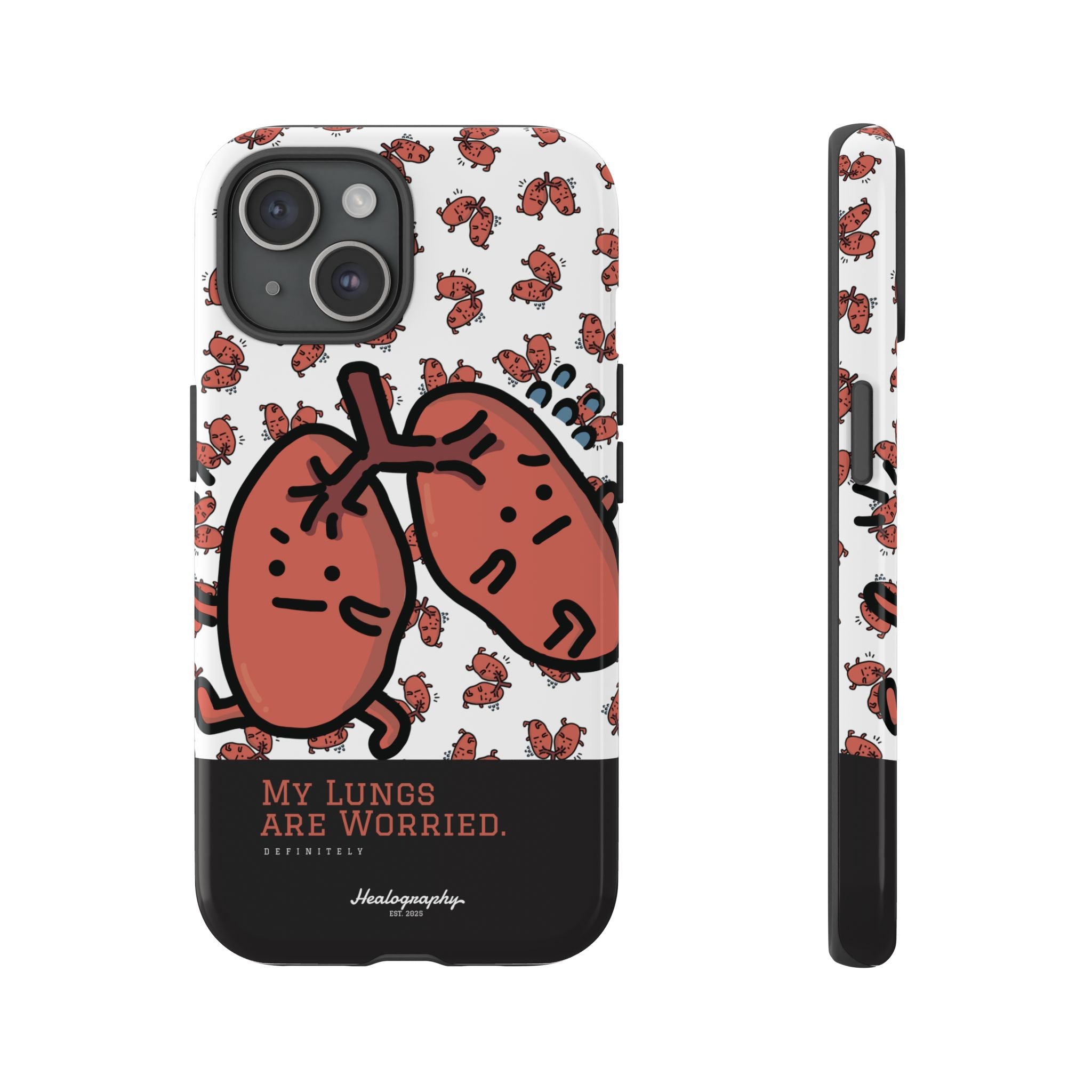 Worried Lungs | Tough iPhone Cases