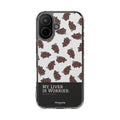 Worried Liver#4 | Magnetic Clear Impact iPhone Case