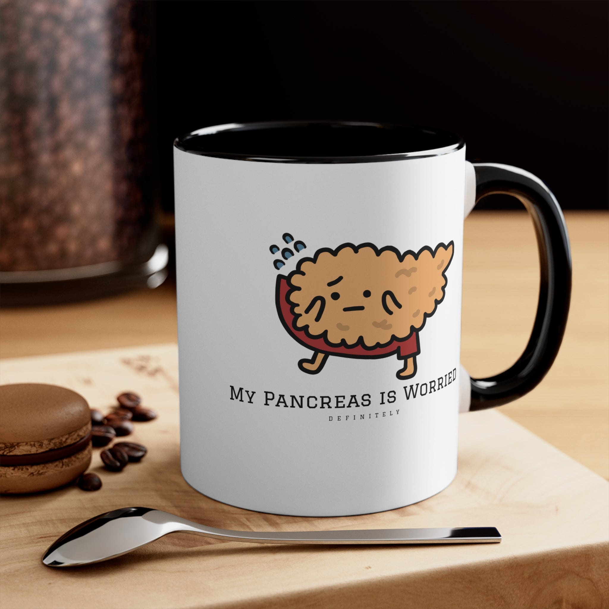 My Pancreas is Worried | 11oz Accent Mug