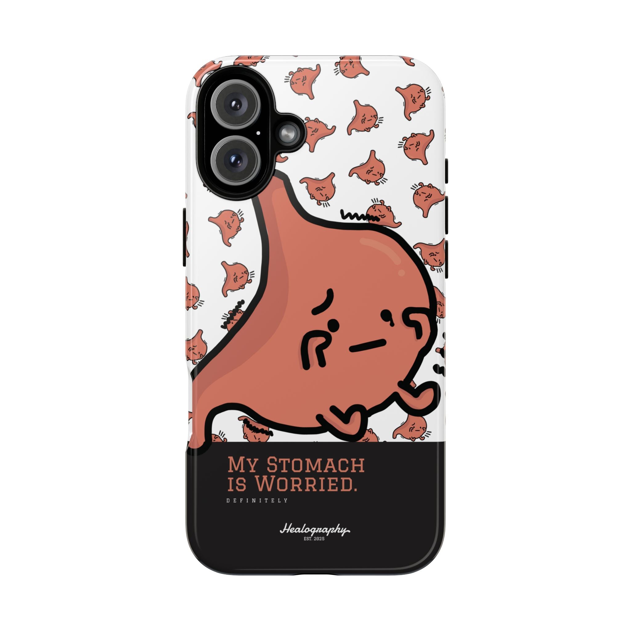 Worried Stomach | Tough iPhone Cases