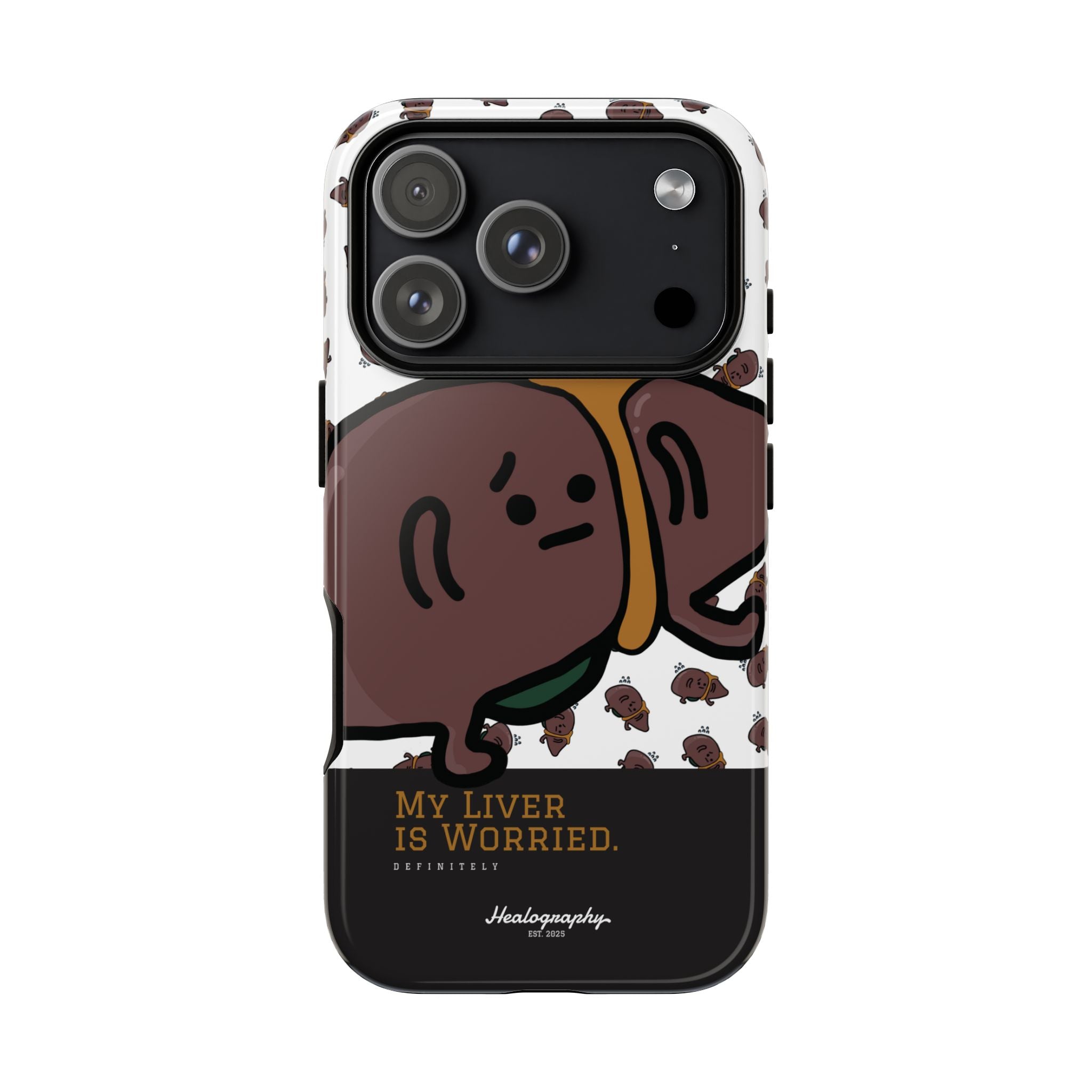Worried Liver#3 | Tough iPhone Cases