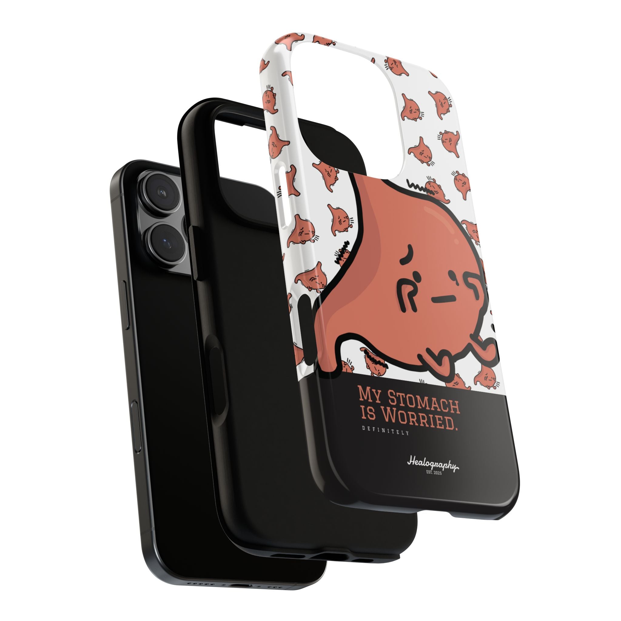 Worried Stomach | Tough iPhone Cases