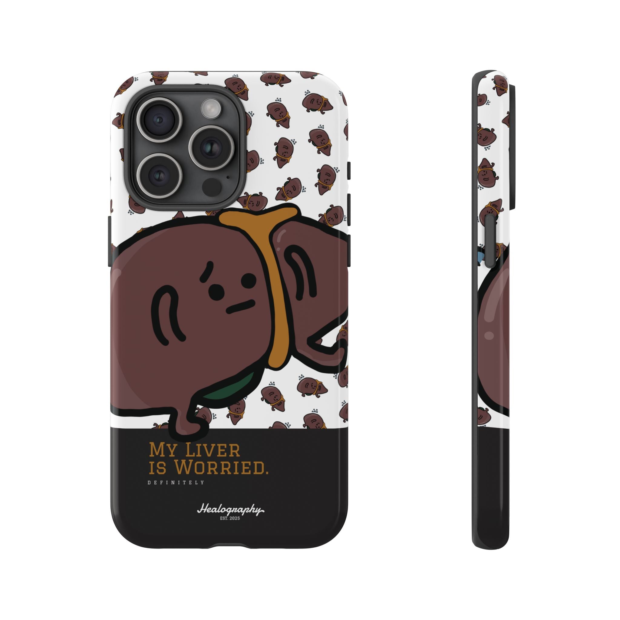 Worried Liver#3 | Tough iPhone Cases