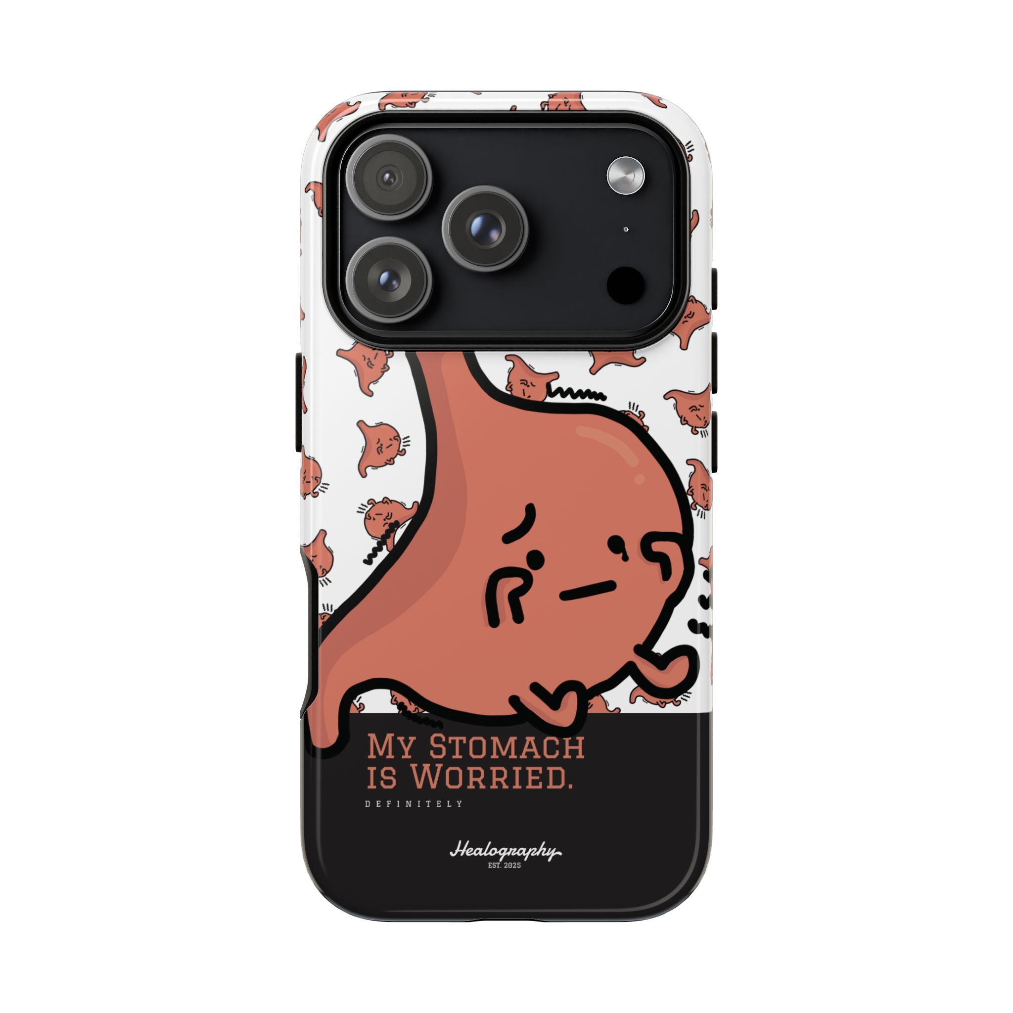 Worried Stomach | Tough iPhone Cases