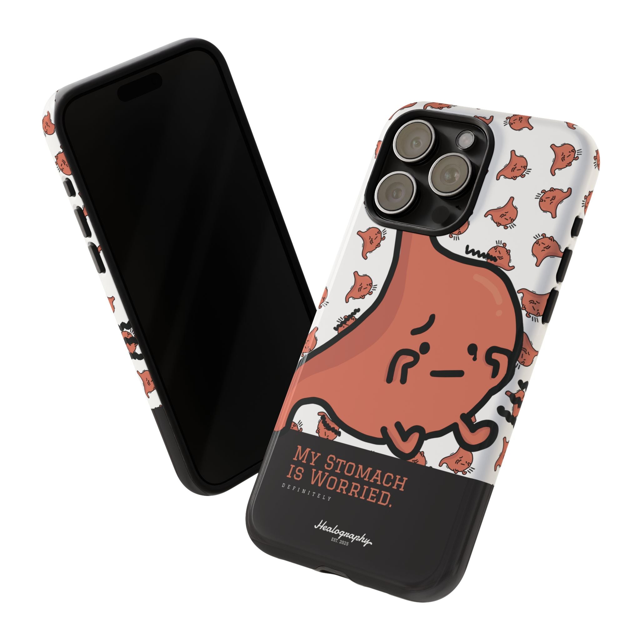 Worried Stomach | Tough iPhone Cases