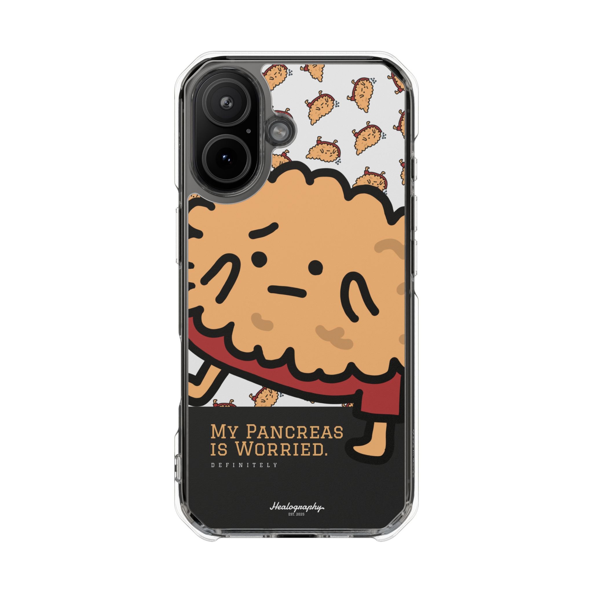 Worried Pancreas#3 | Magnetic Clear Impact iPhone Case