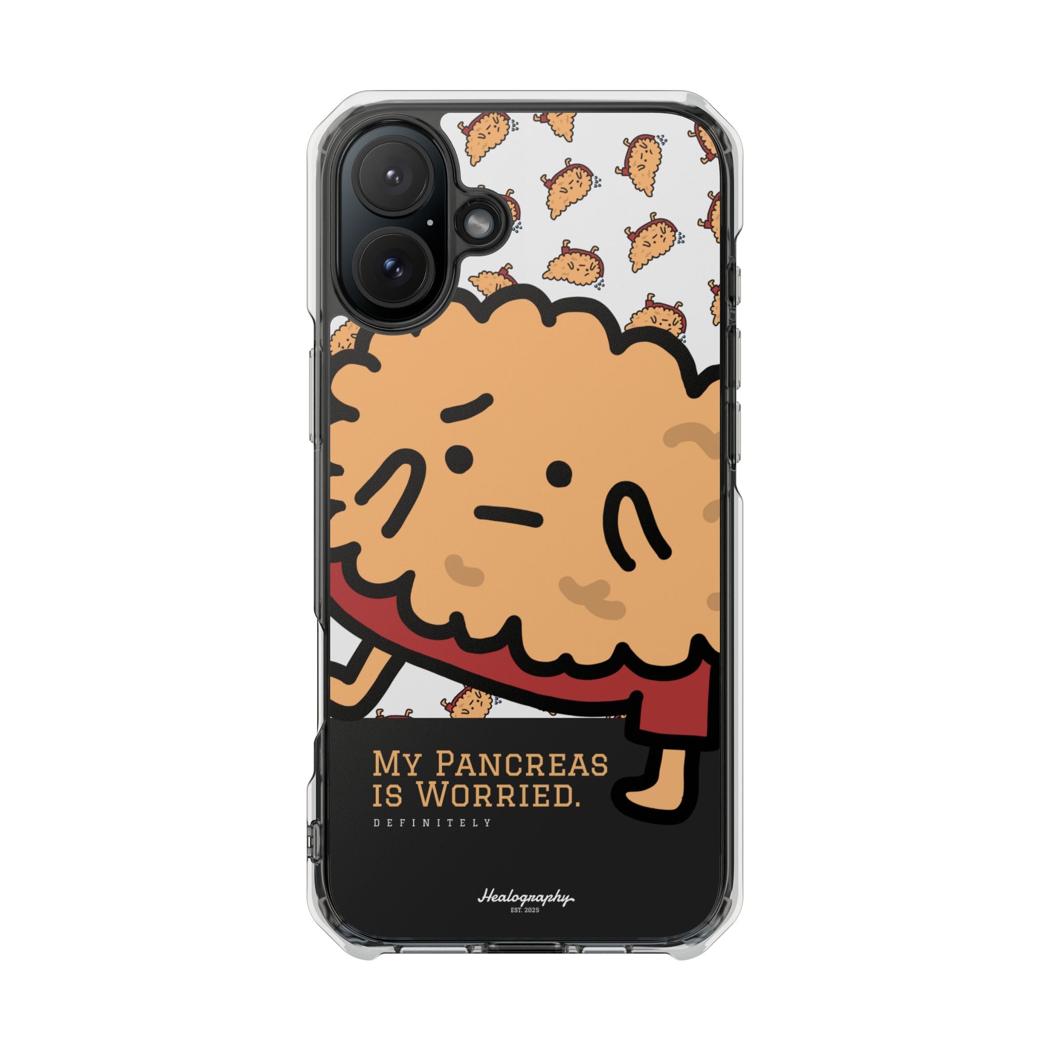 Worried Pancreas#3 | Magnetic Clear Impact iPhone Case