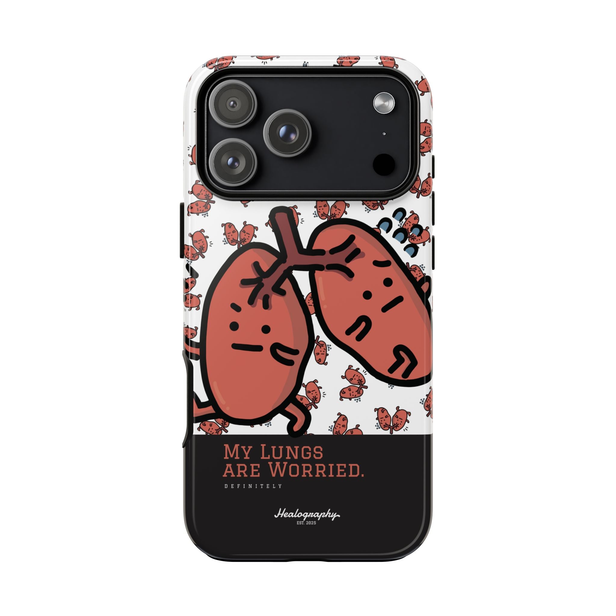Worried Lungs | Tough iPhone Cases
