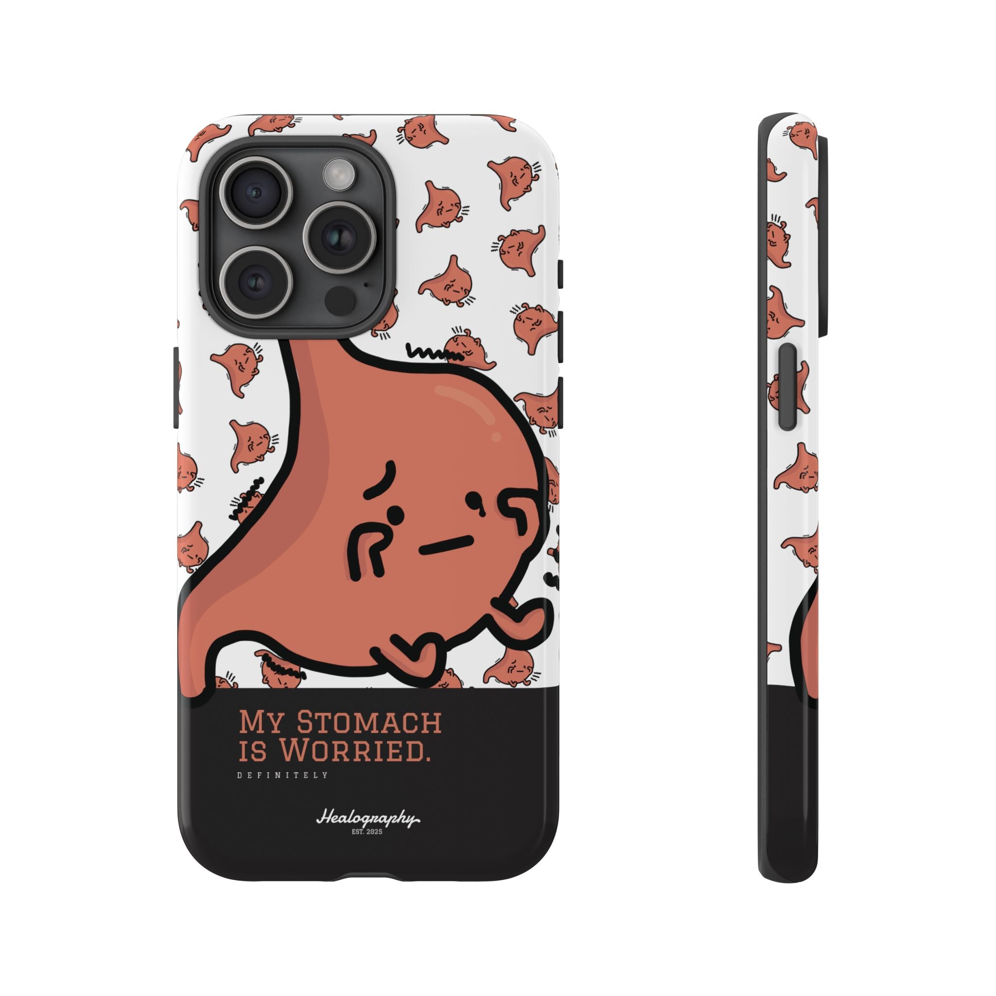 Worried Stomach | Tough iPhone Cases