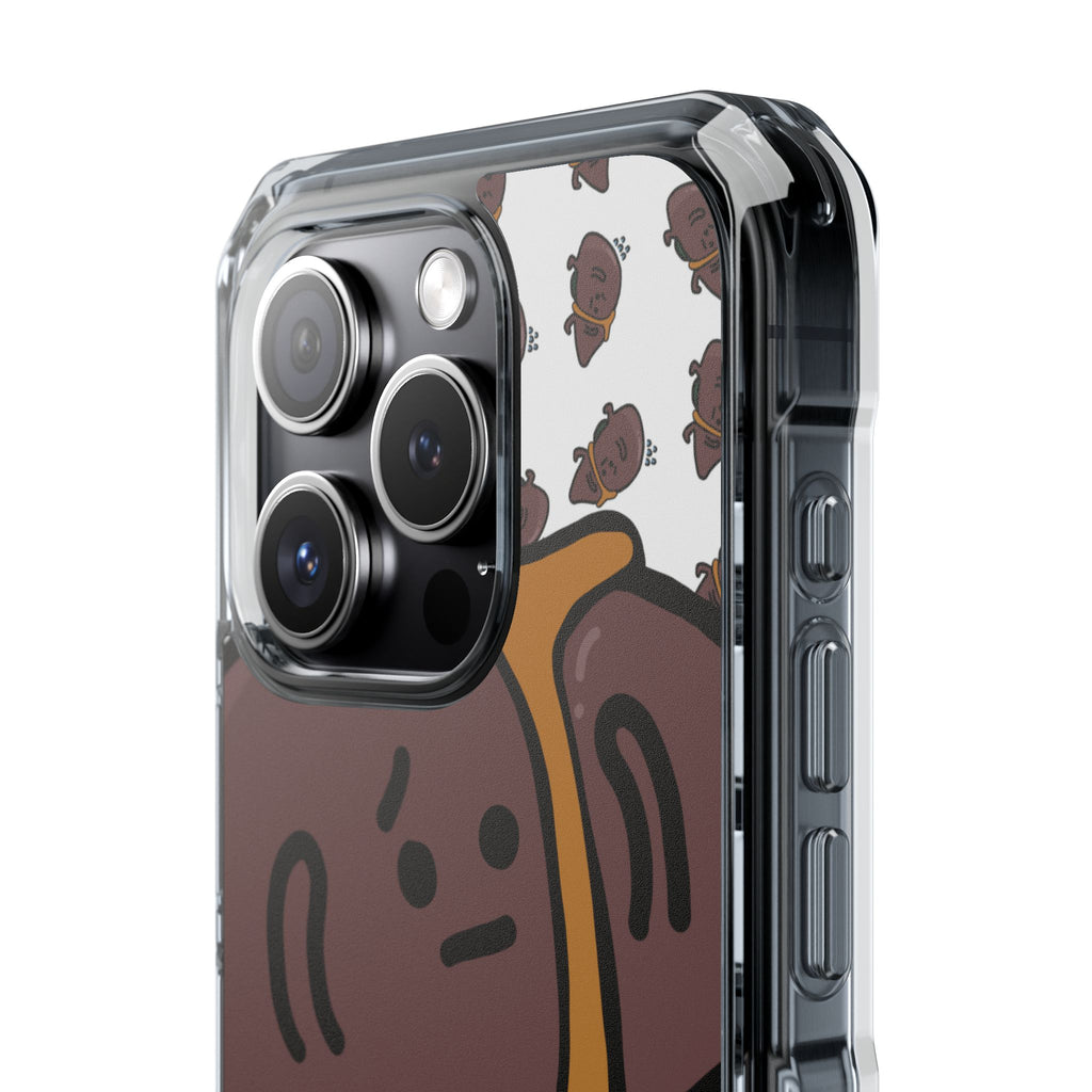 Worried Liver#3 | Magnetic Clear Impact iPhone Case