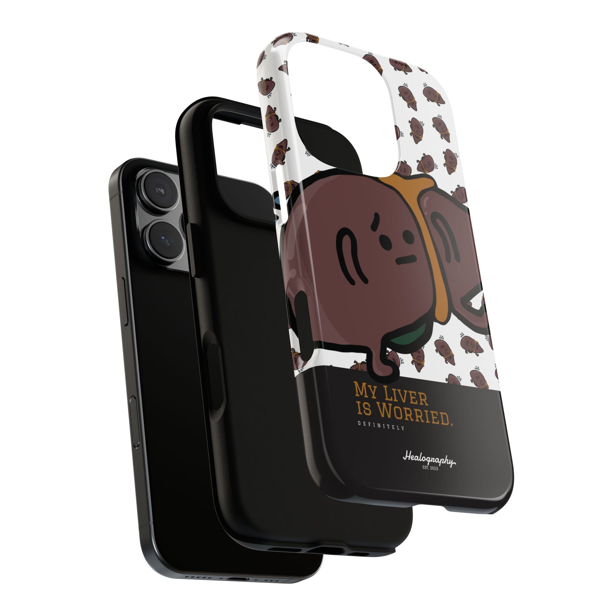 Worried Liver#3 | Tough iPhone Cases