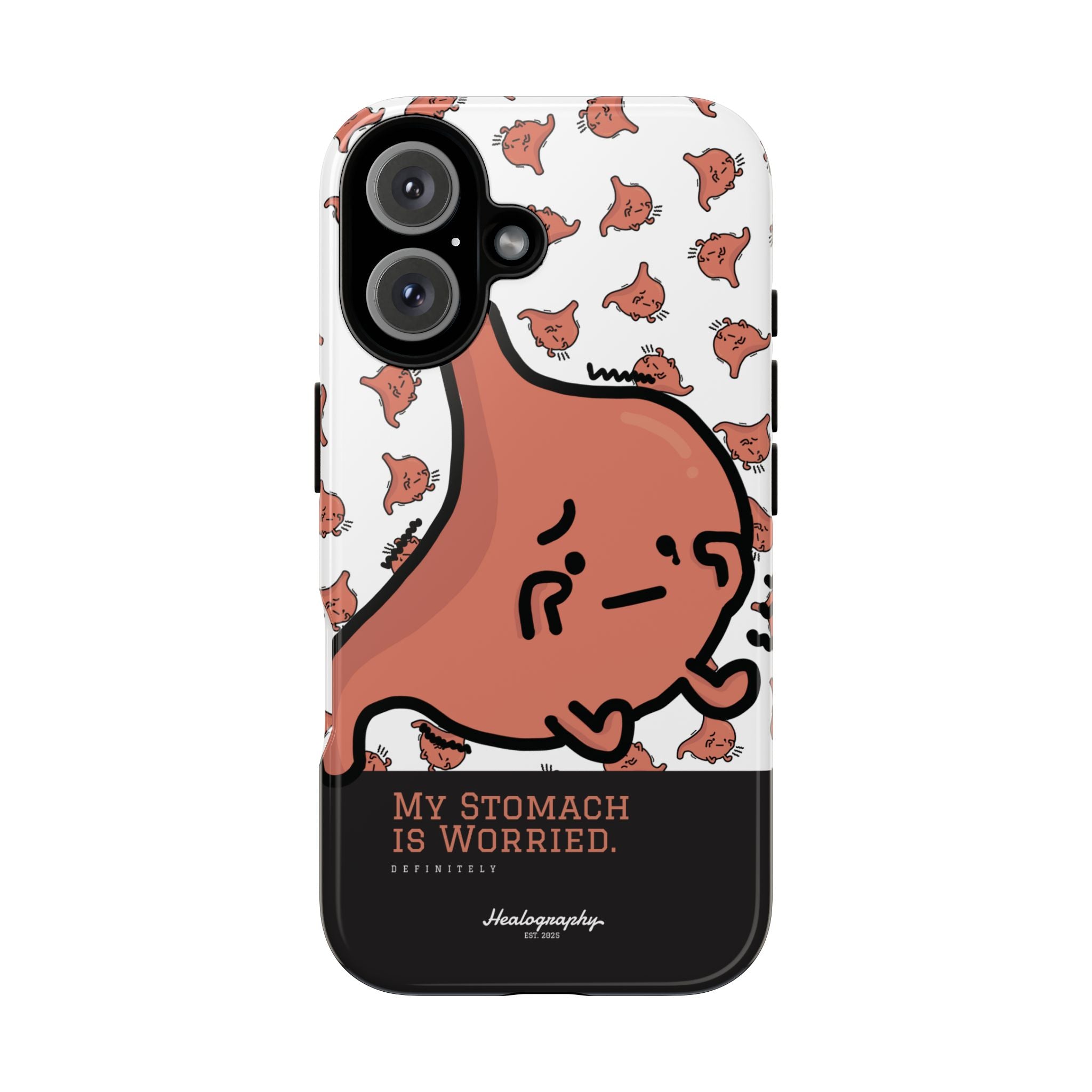 Worried Stomach | Tough iPhone Cases