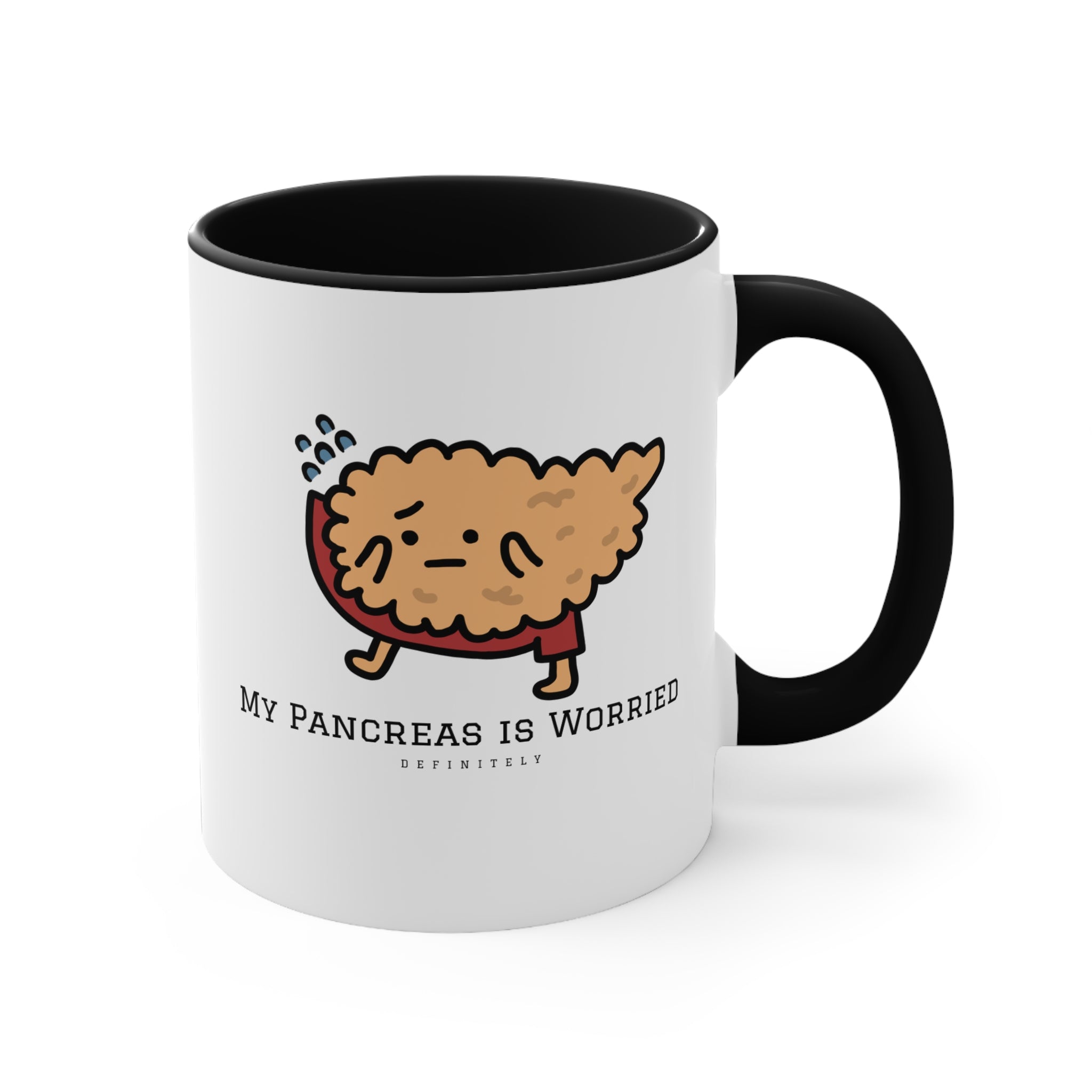 My Pancreas is Worried | 11oz Accent Mug