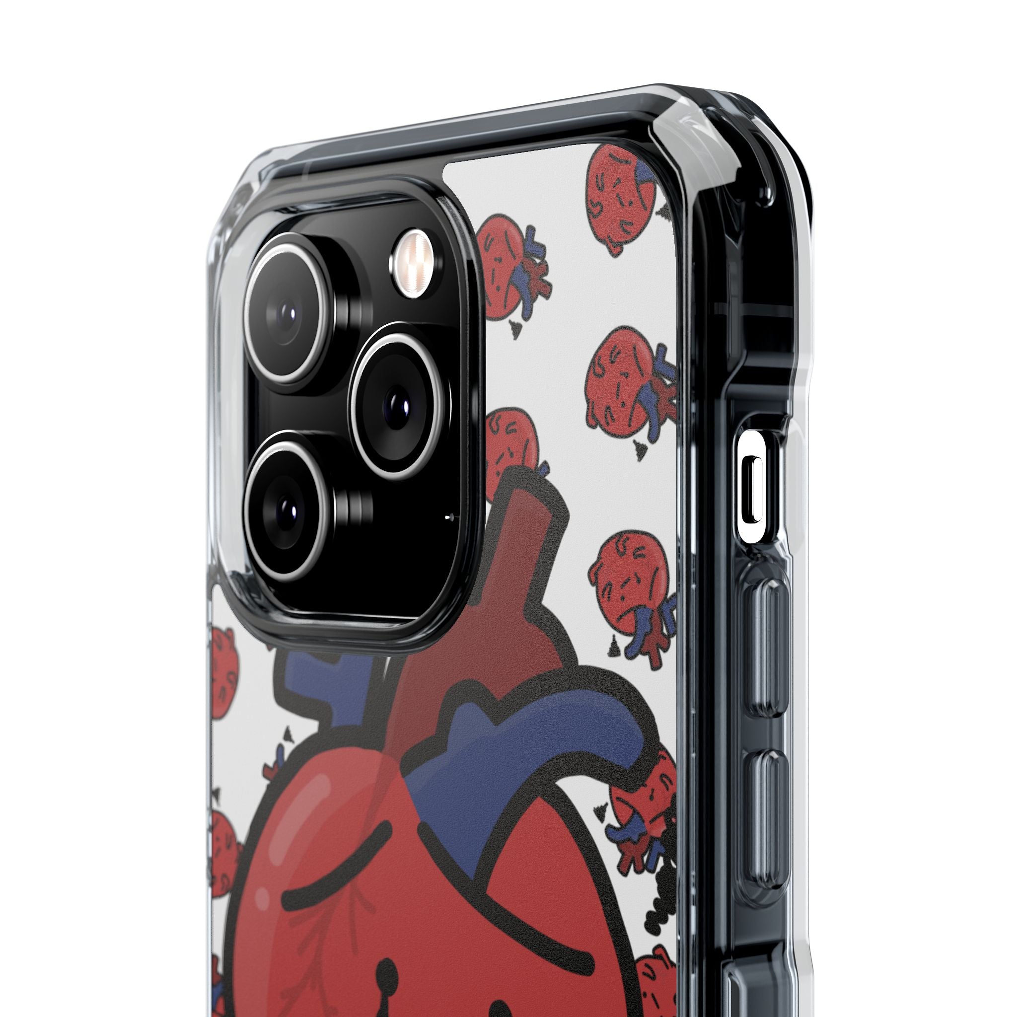 Worried Heart#3 | Magnetic Clear Impact iPhone Case