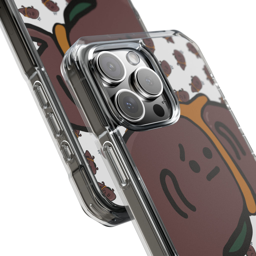 Worried Liver#3 | Magnetic Clear Impact iPhone Case