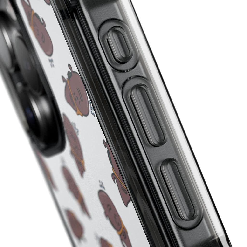 Worried Liver#4 | Magnetic Clear Impact iPhone Case