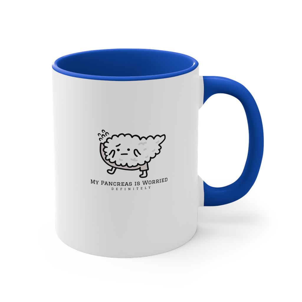 My Pancreas is Worried #2 | 11oz Accent Mug