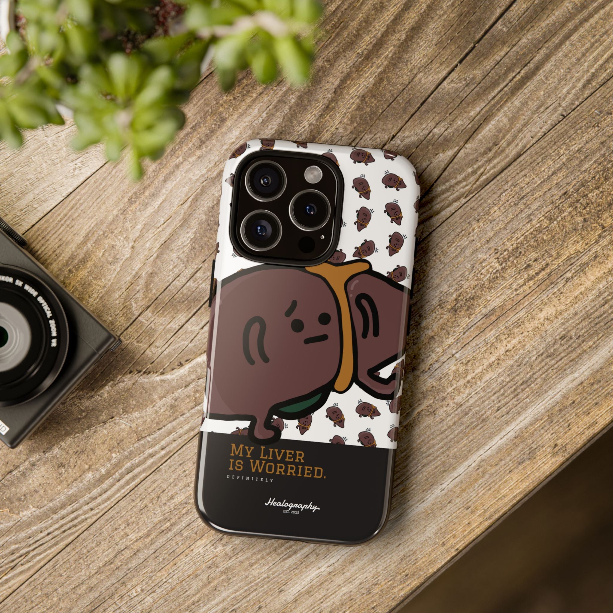 Worried Liver#3 | Tough iPhone Cases