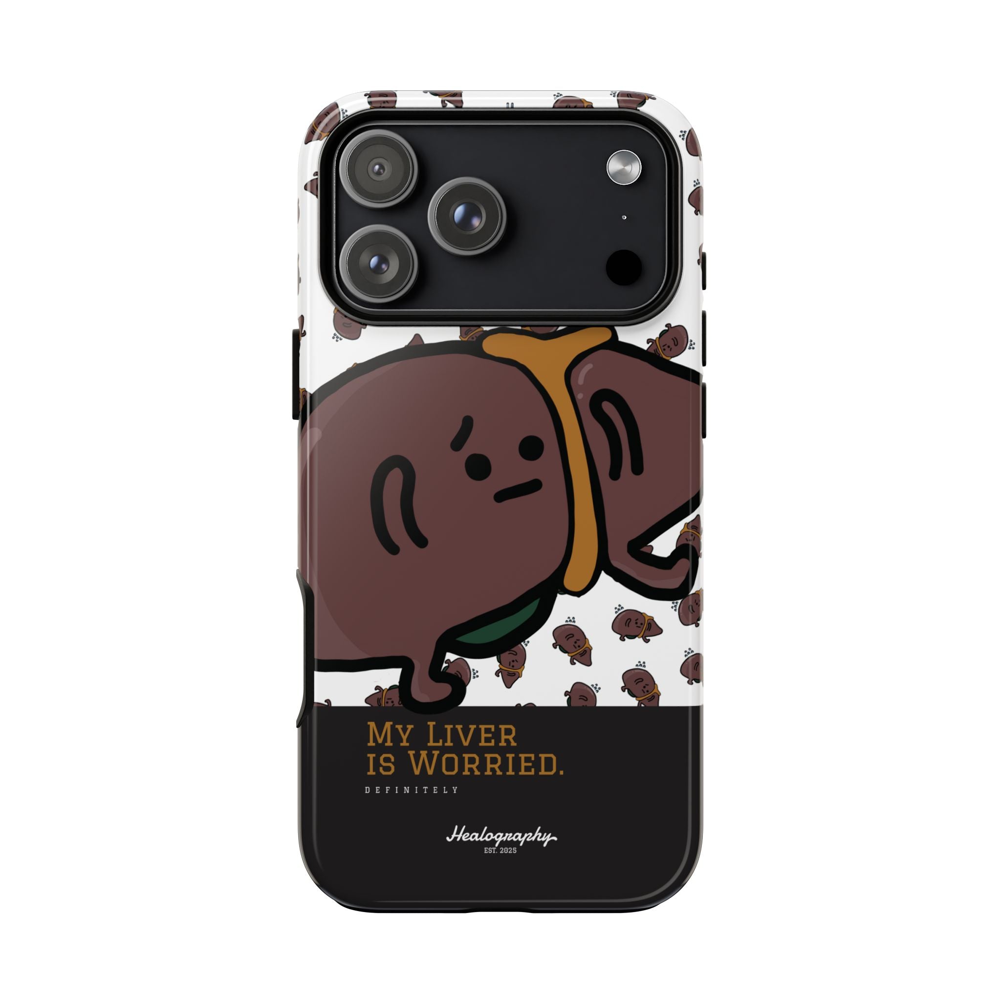 Worried Liver#3 | Tough iPhone Cases