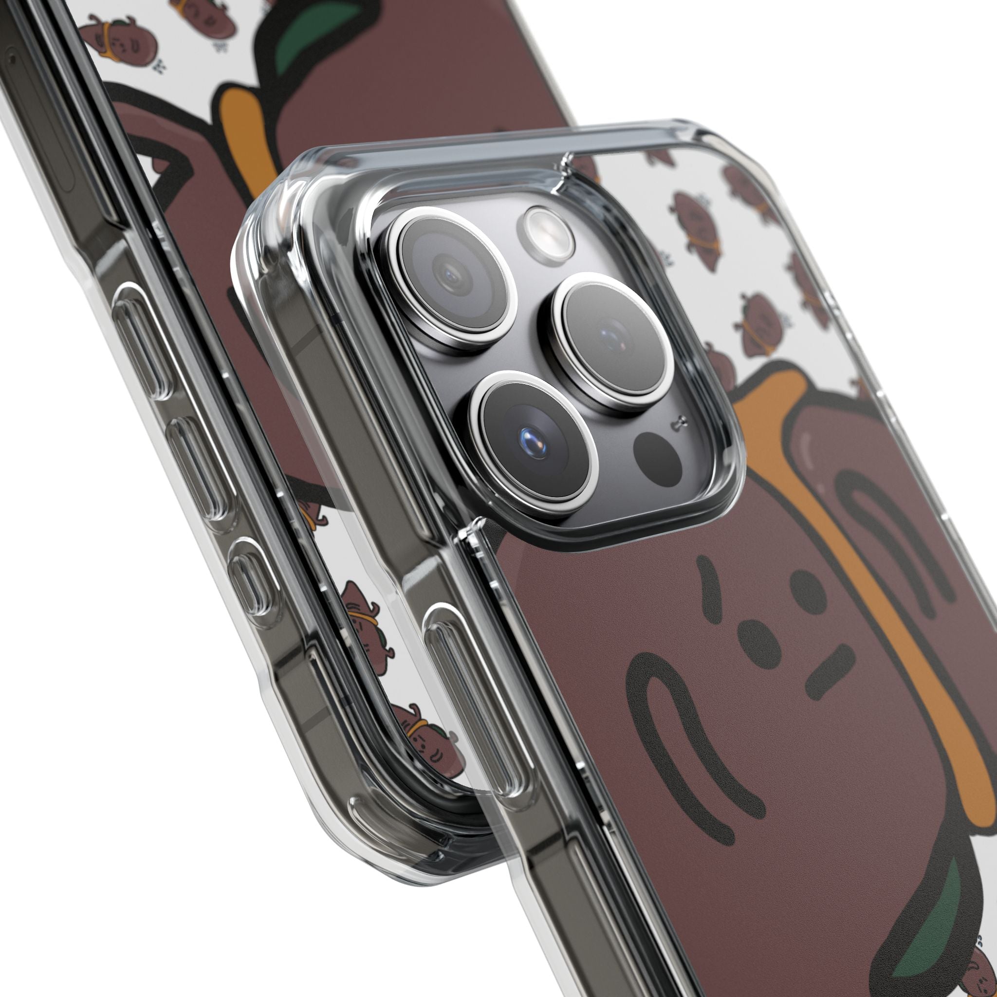 Worried Liver#3 | Magnetic Clear Impact iPhone Case