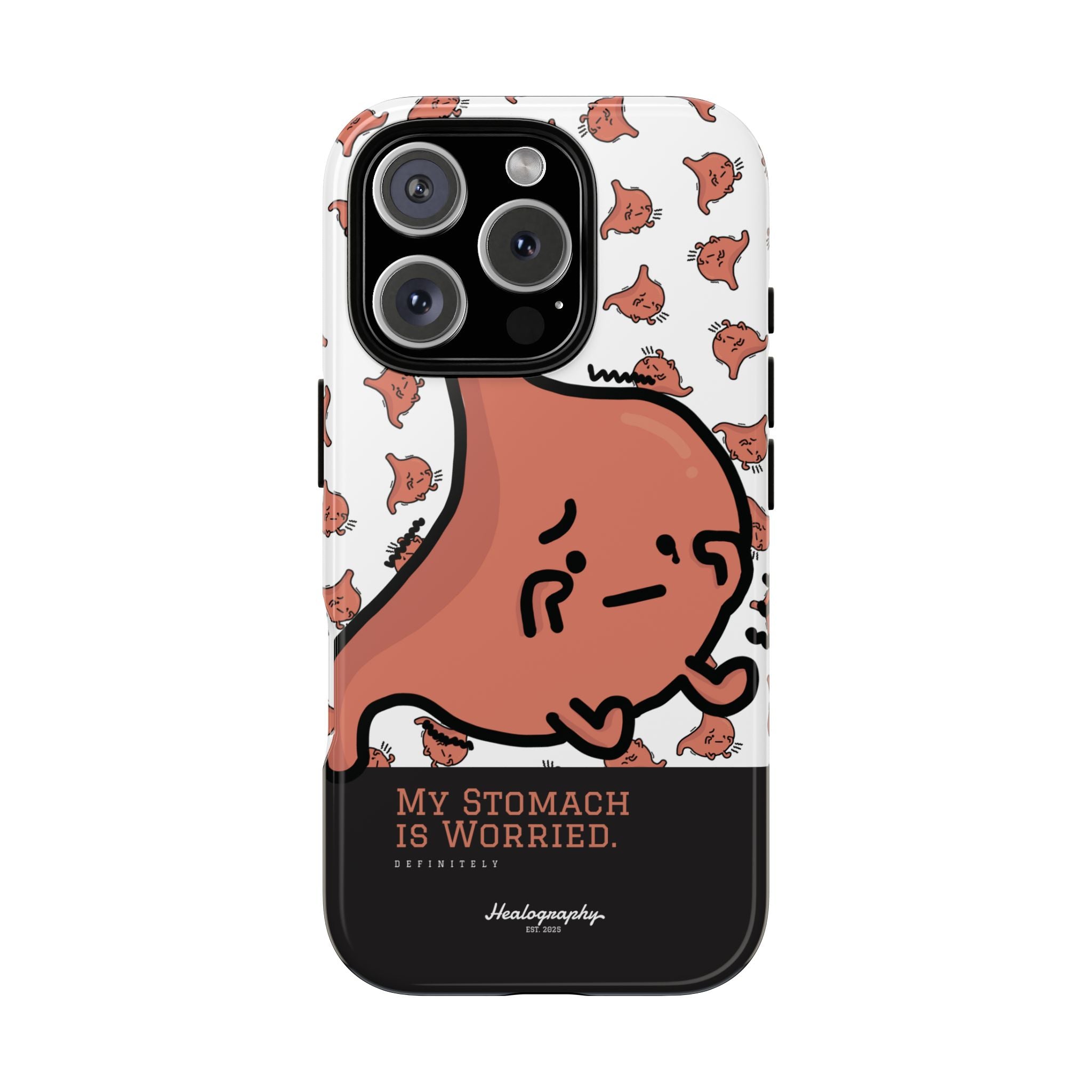 Worried Stomach | Tough iPhone Cases
