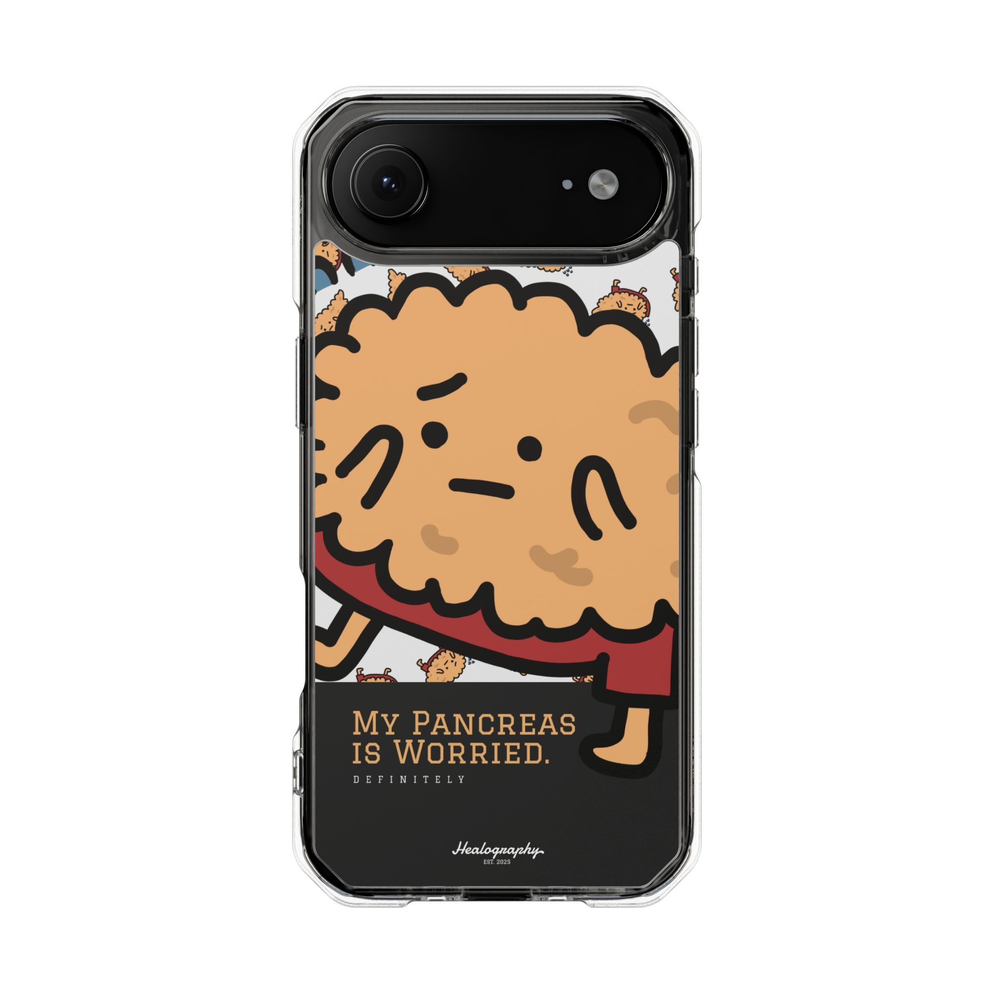 Worried Pancreas#3 | Magnetic Clear Impact iPhone Case