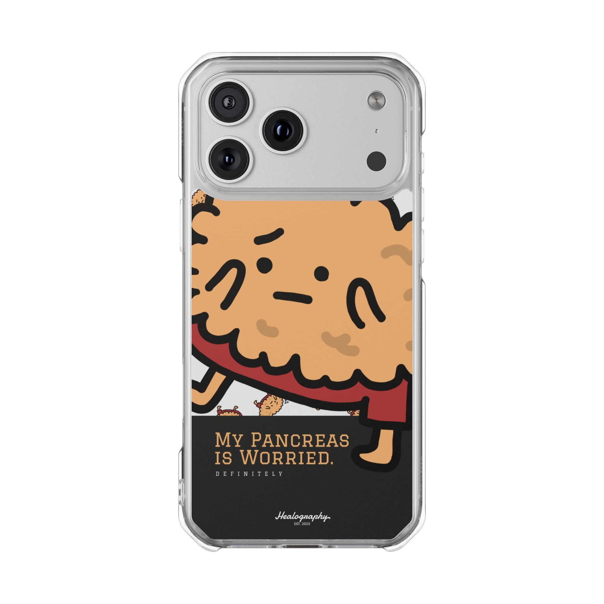 Worried Pancreas#3 | Magnetic Clear Impact iPhone Case