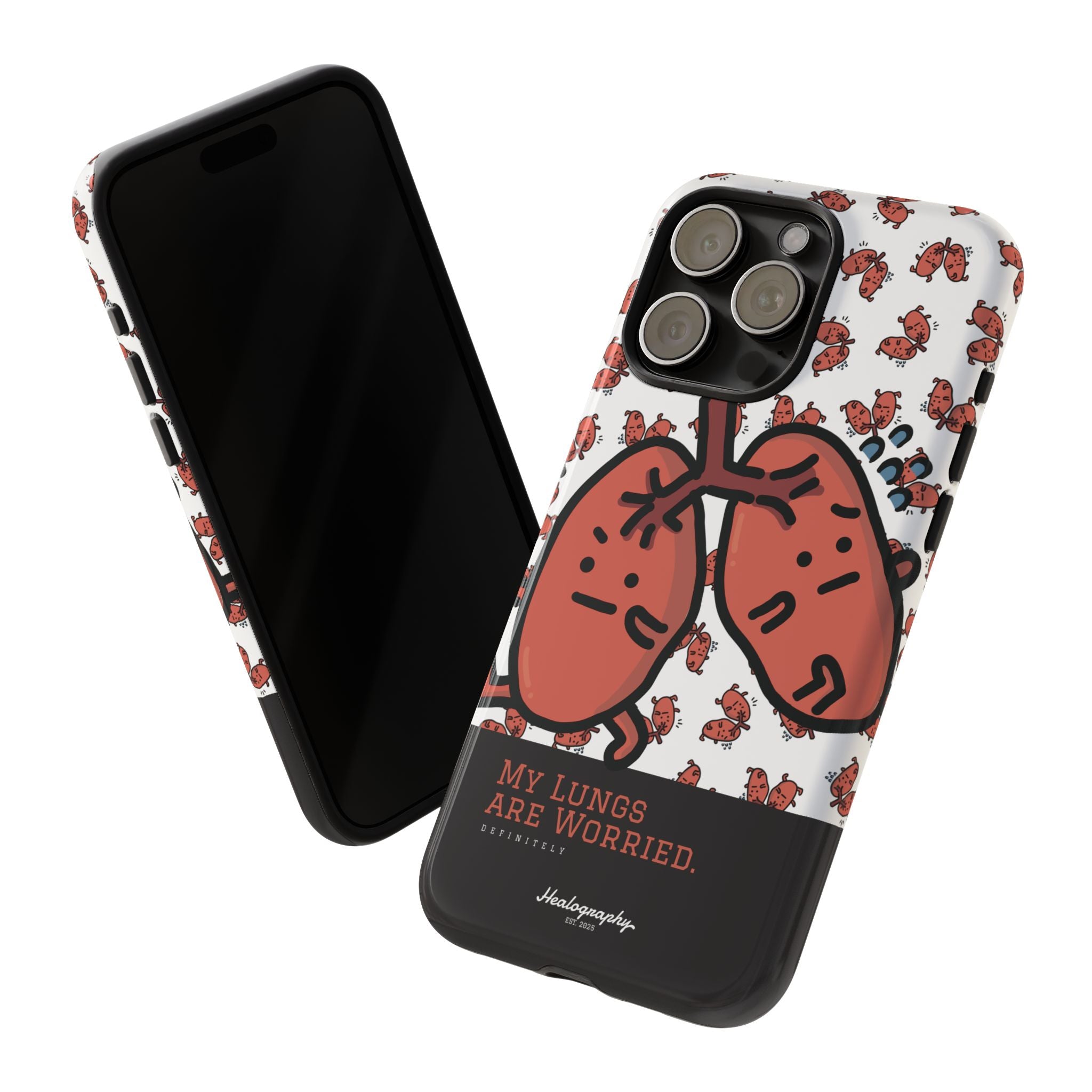 Worried Lungs | Tough iPhone Cases