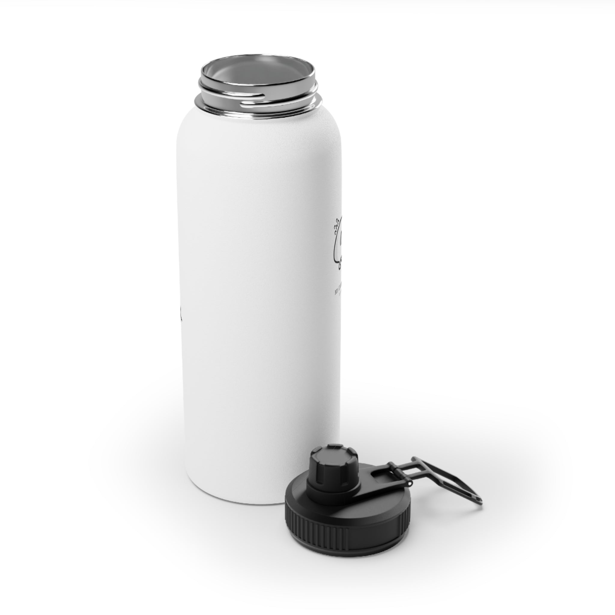 Worried Liver | Stainless Steel Sports Lid Water Bottle