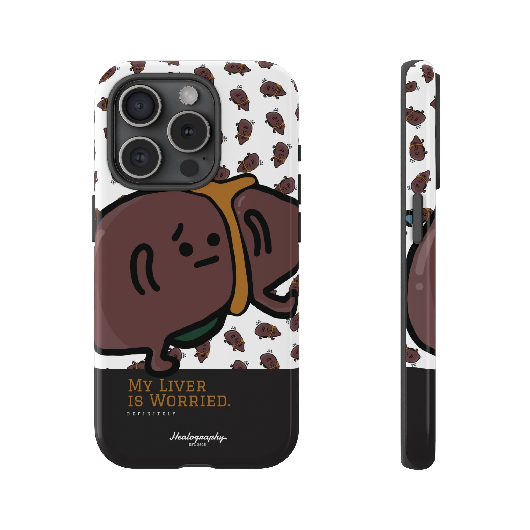 Worried Liver#3 | Tough iPhone Cases