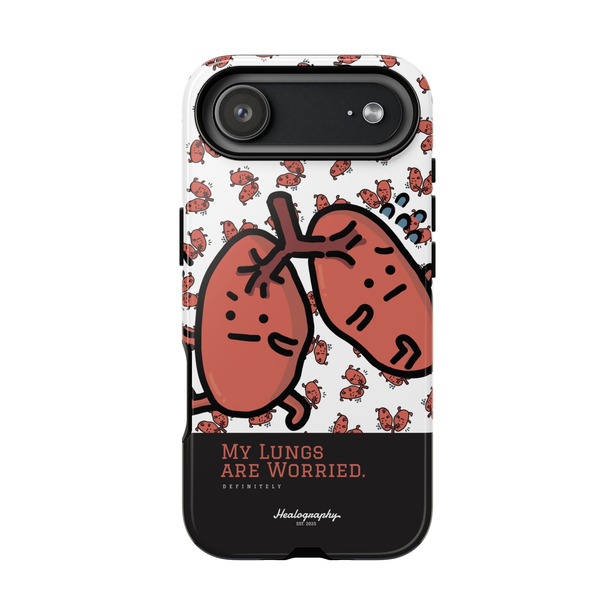 Worried Lungs | Tough iPhone Cases