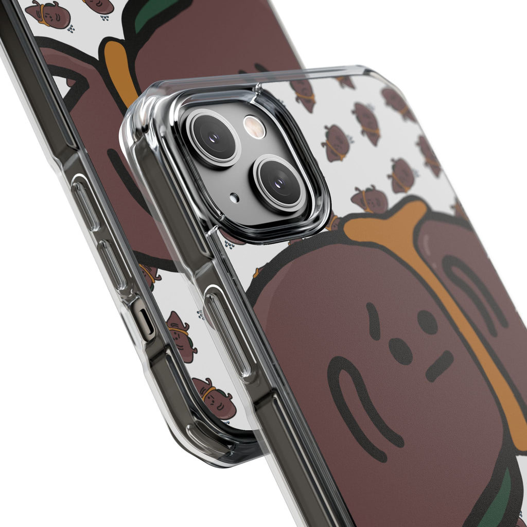 Worried Liver#3 | Magnetic Clear Impact iPhone Case