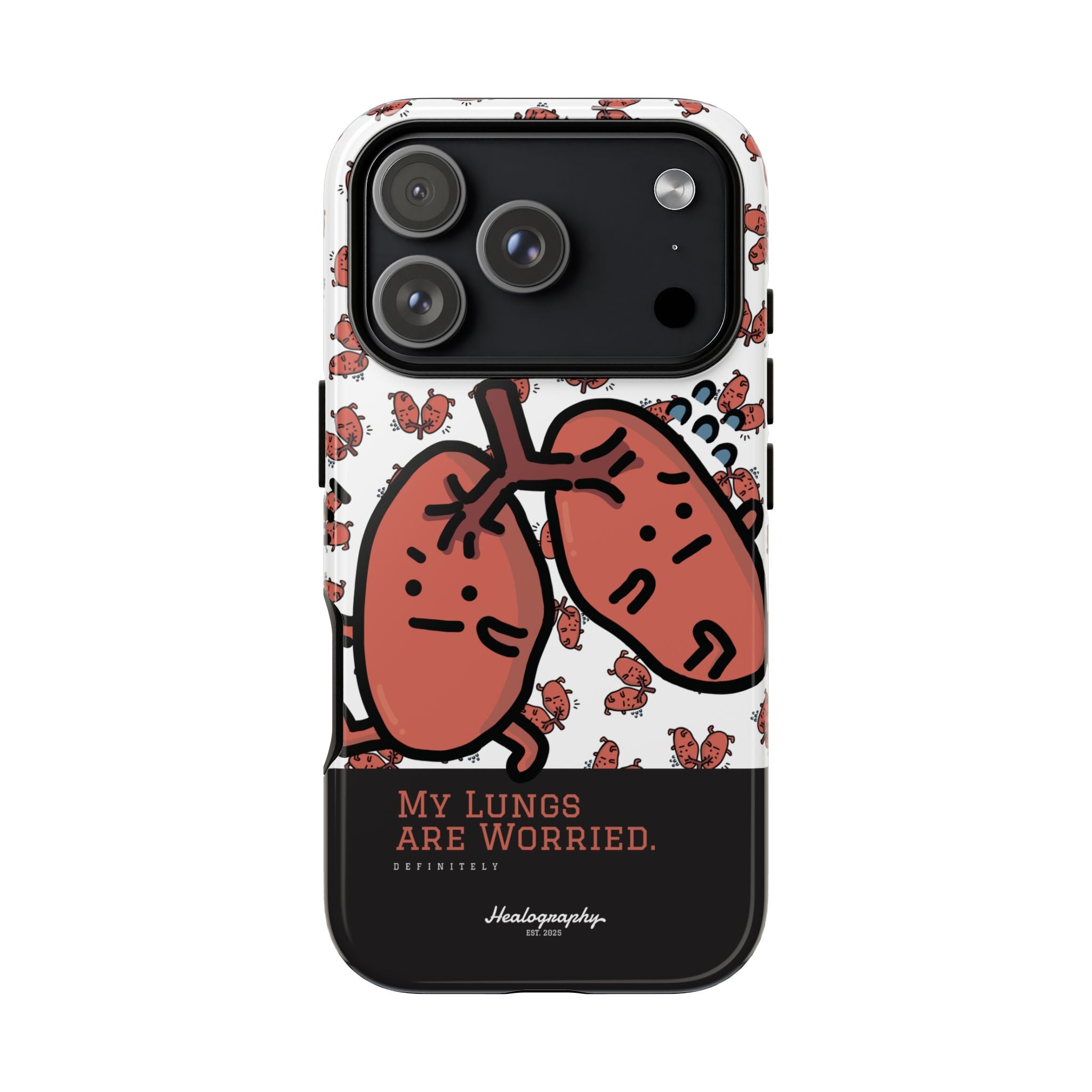 Worried Lungs | Tough iPhone Cases
