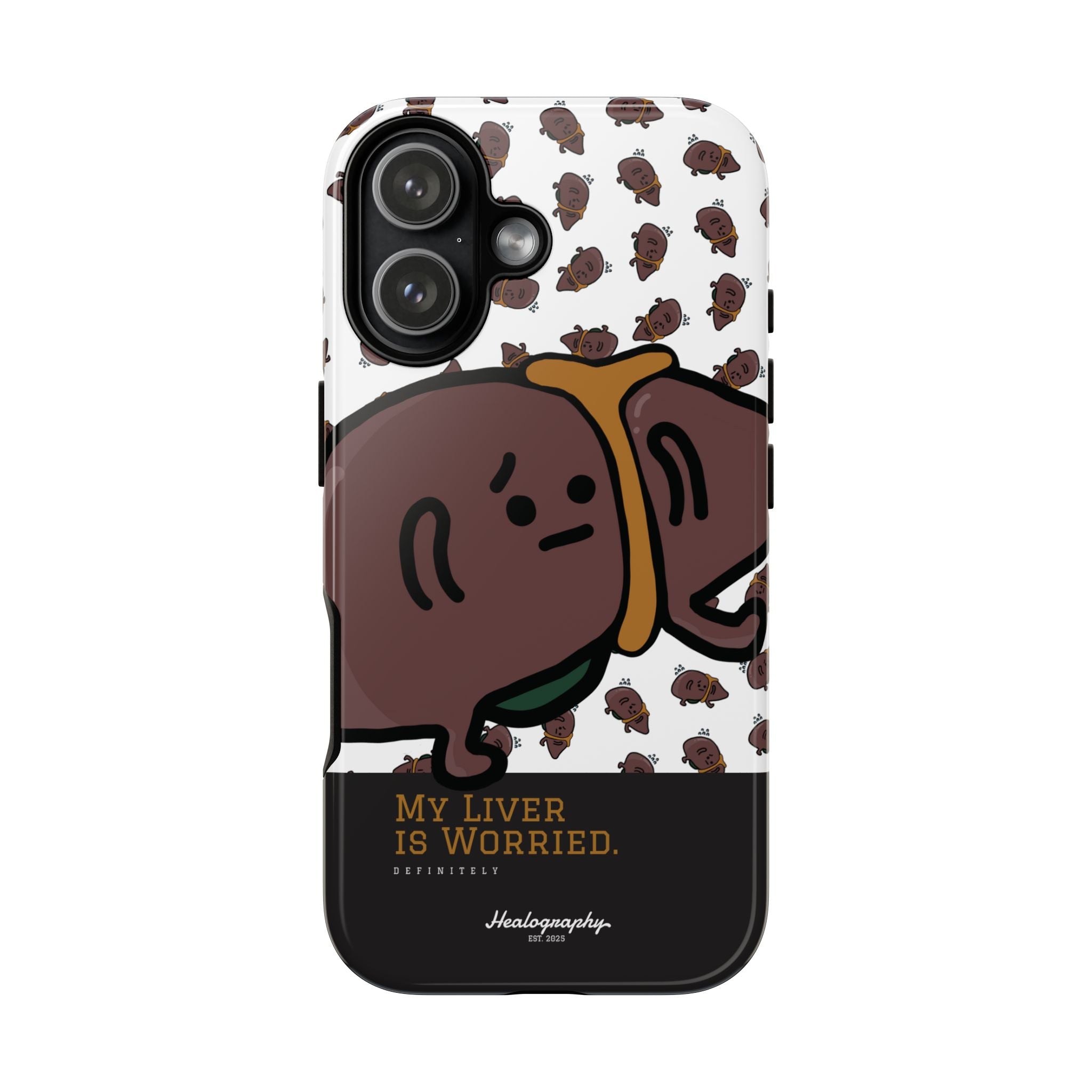 Worried Liver#3 | Tough iPhone Cases