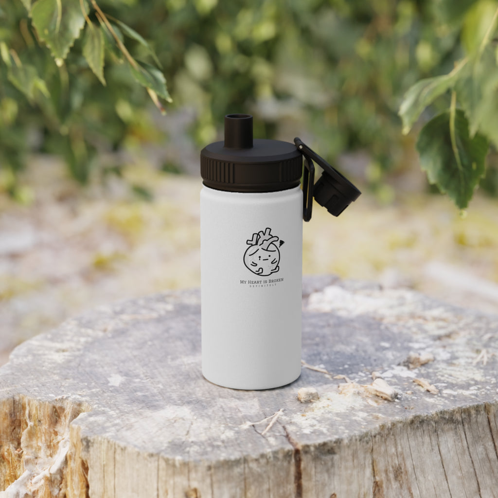 Broken Heart | Stainless Steel Sports Lid Water Bottle