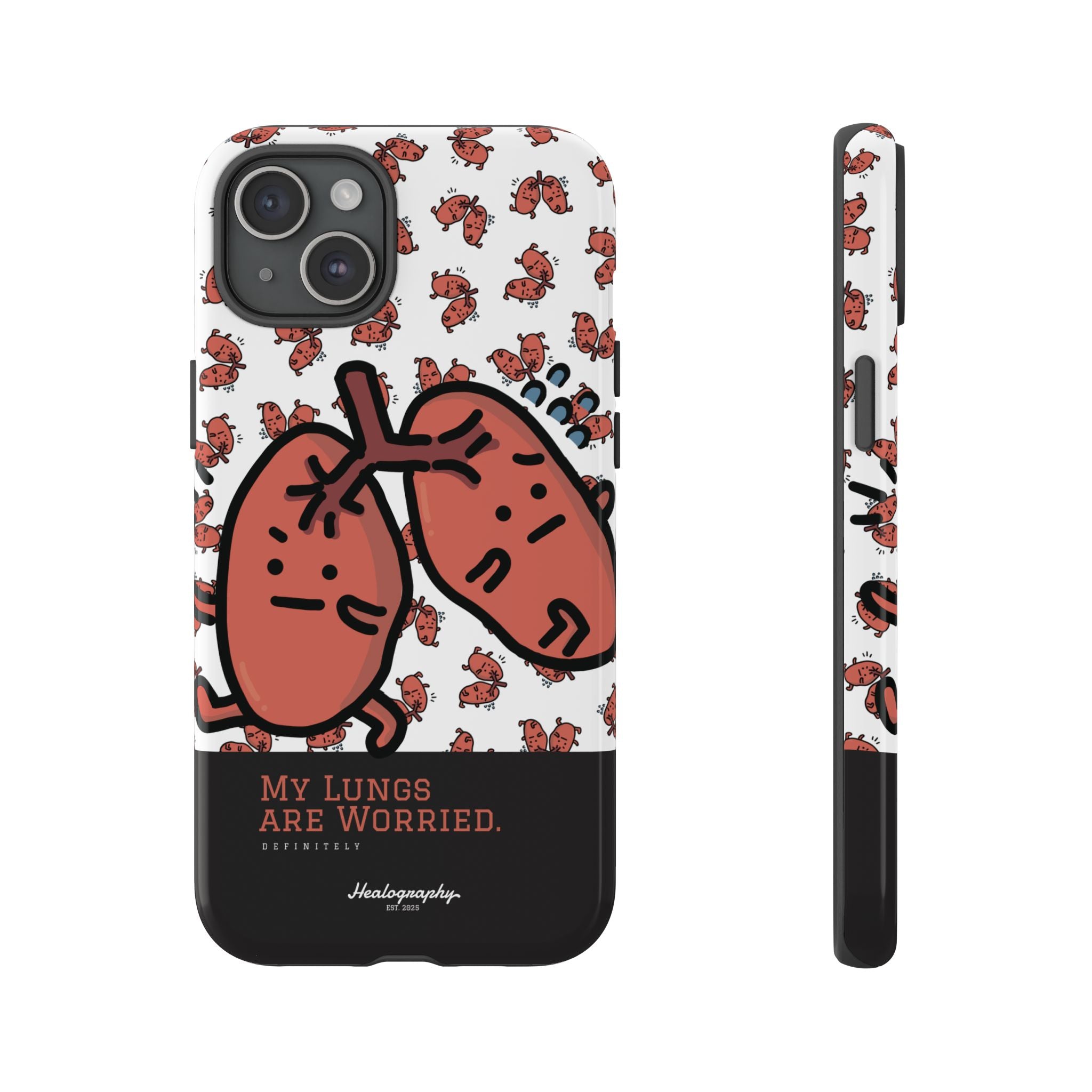 Worried Lungs | Tough iPhone Cases