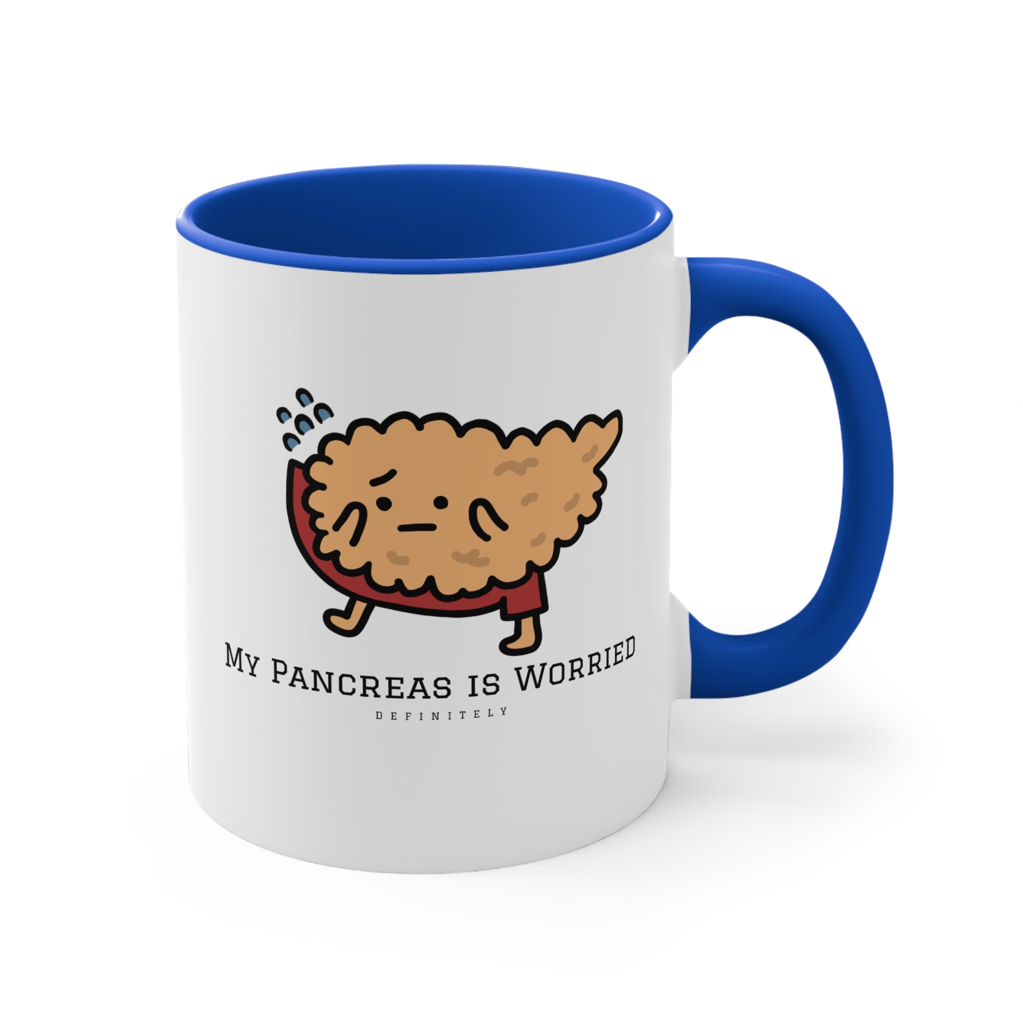 My Pancreas is Worried | 11oz Accent Mug