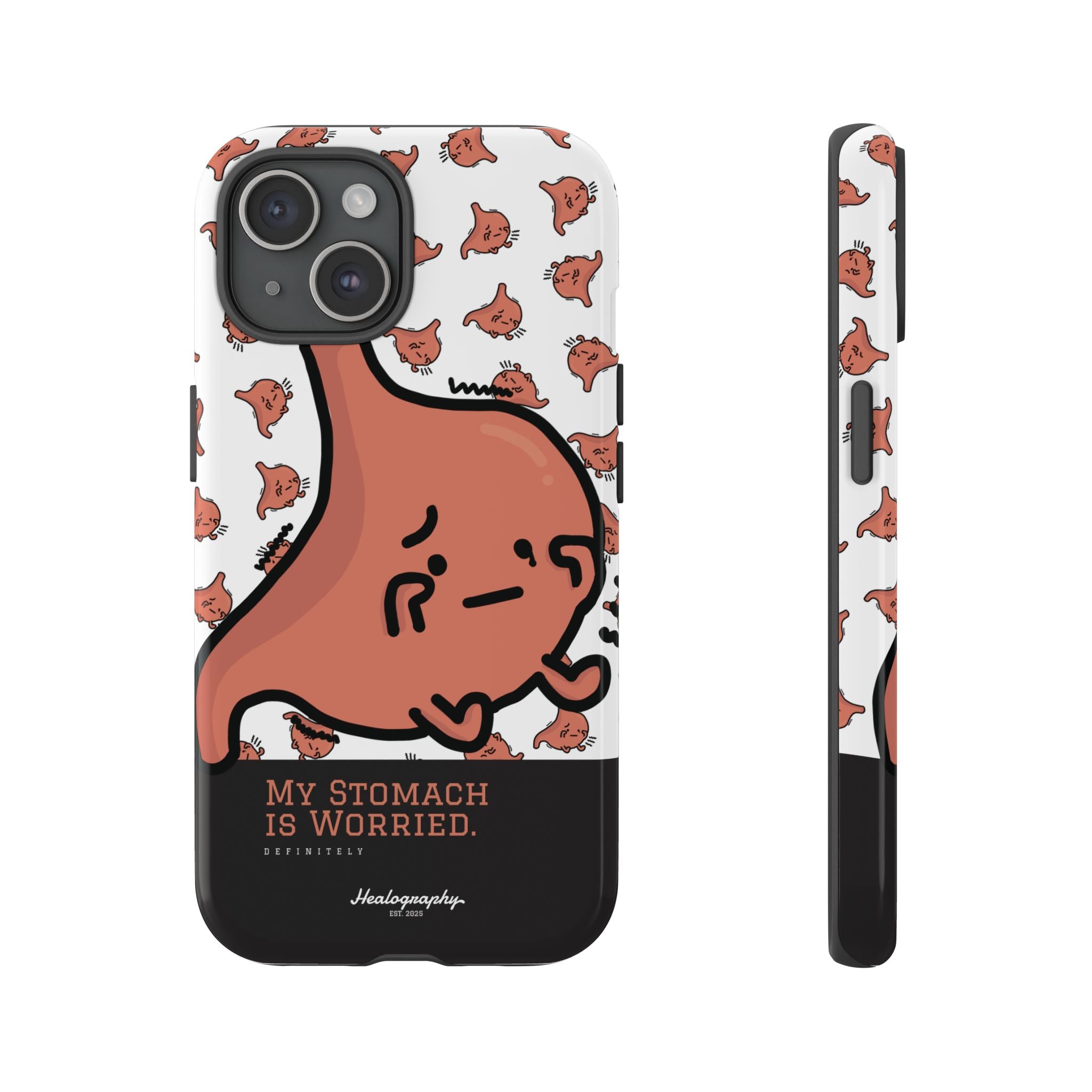 Worried Stomach | Tough iPhone Cases