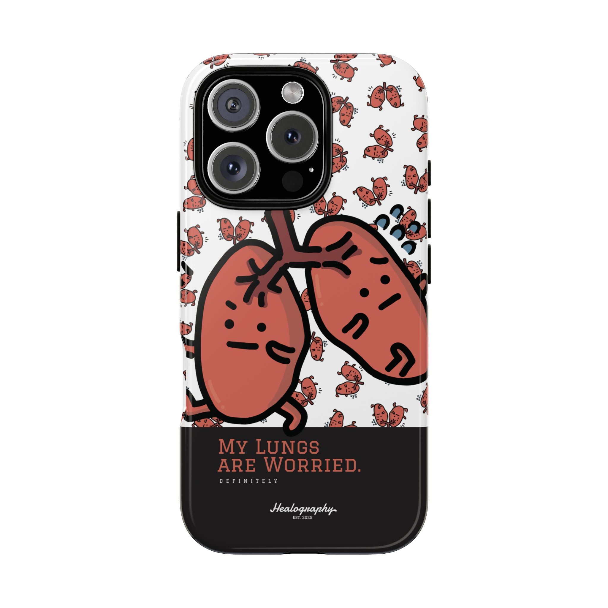 Worried Lungs | Tough iPhone Cases