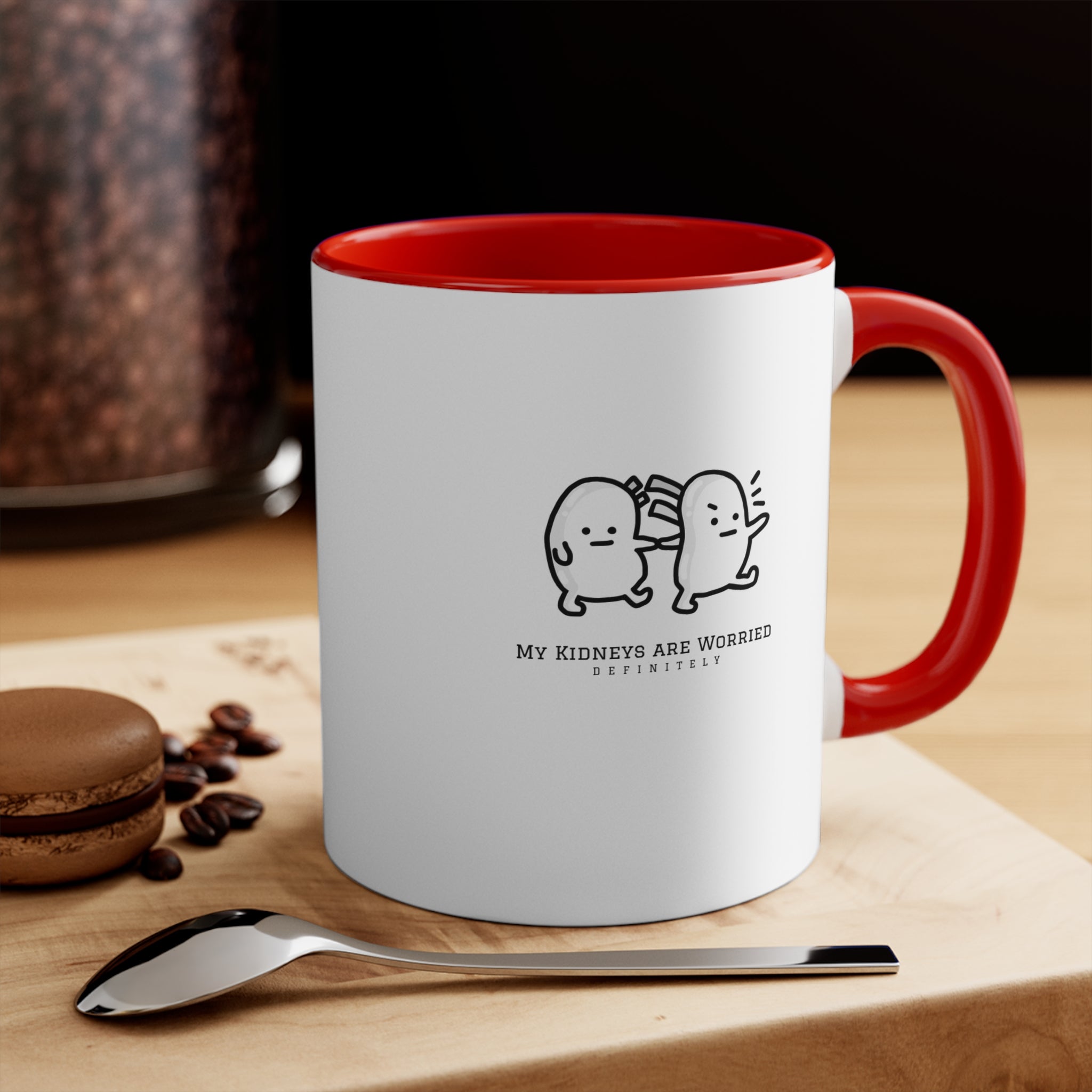 My Kidneys are Worried #2 | 11oz Accent Mug