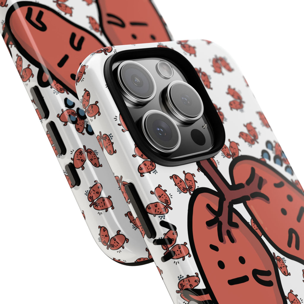 Worried Lungs | Tough iPhone Cases